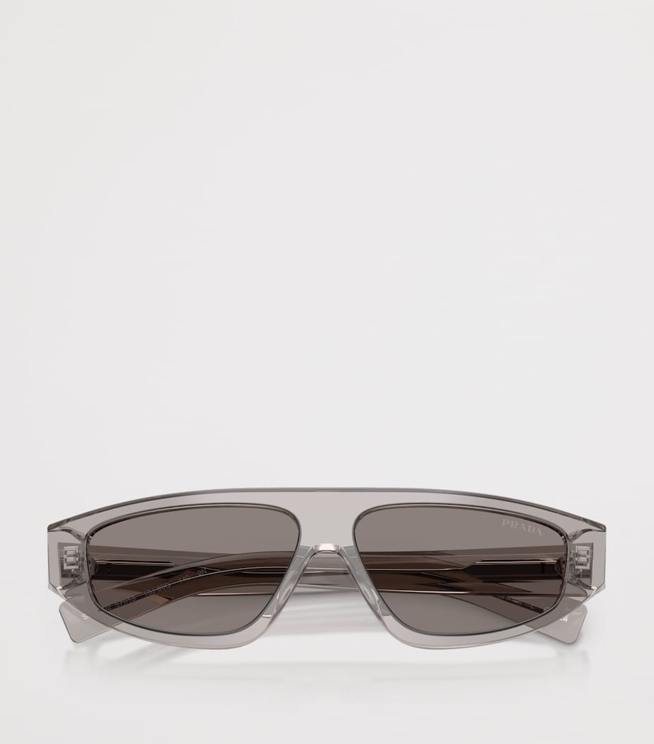 Prada PR C02S Irregular Sunglasses Grey Image 5