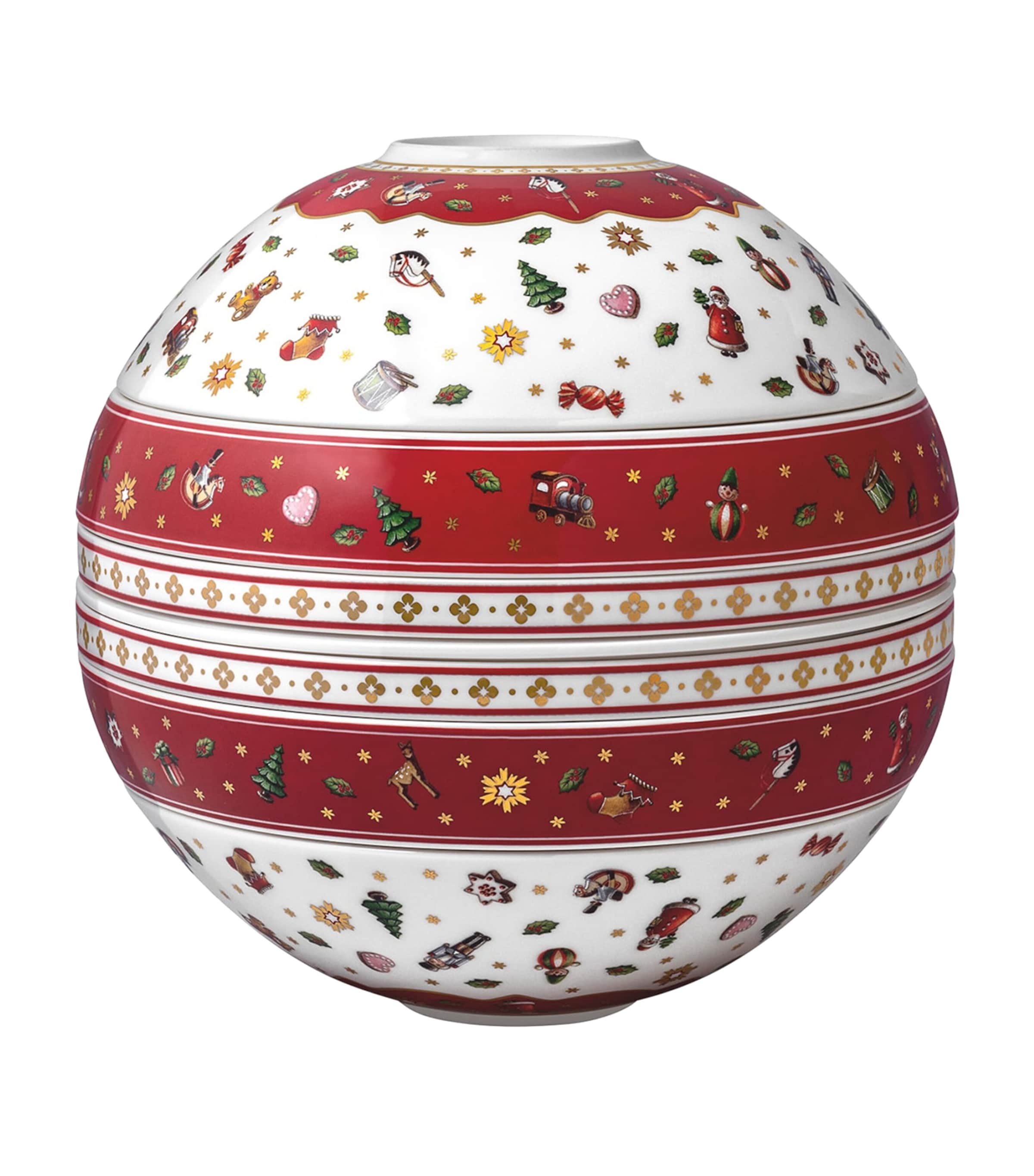 Villeroy & Boch Toy's Delight Christmas Tableware Set In Red
