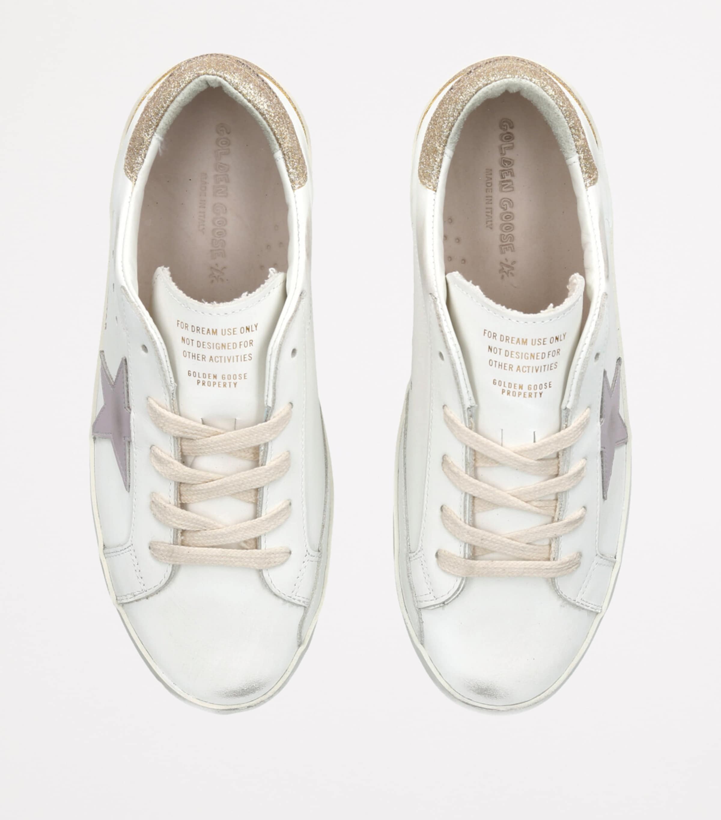 Leather Super-Star Sneakers WHITE/COMB Image 4