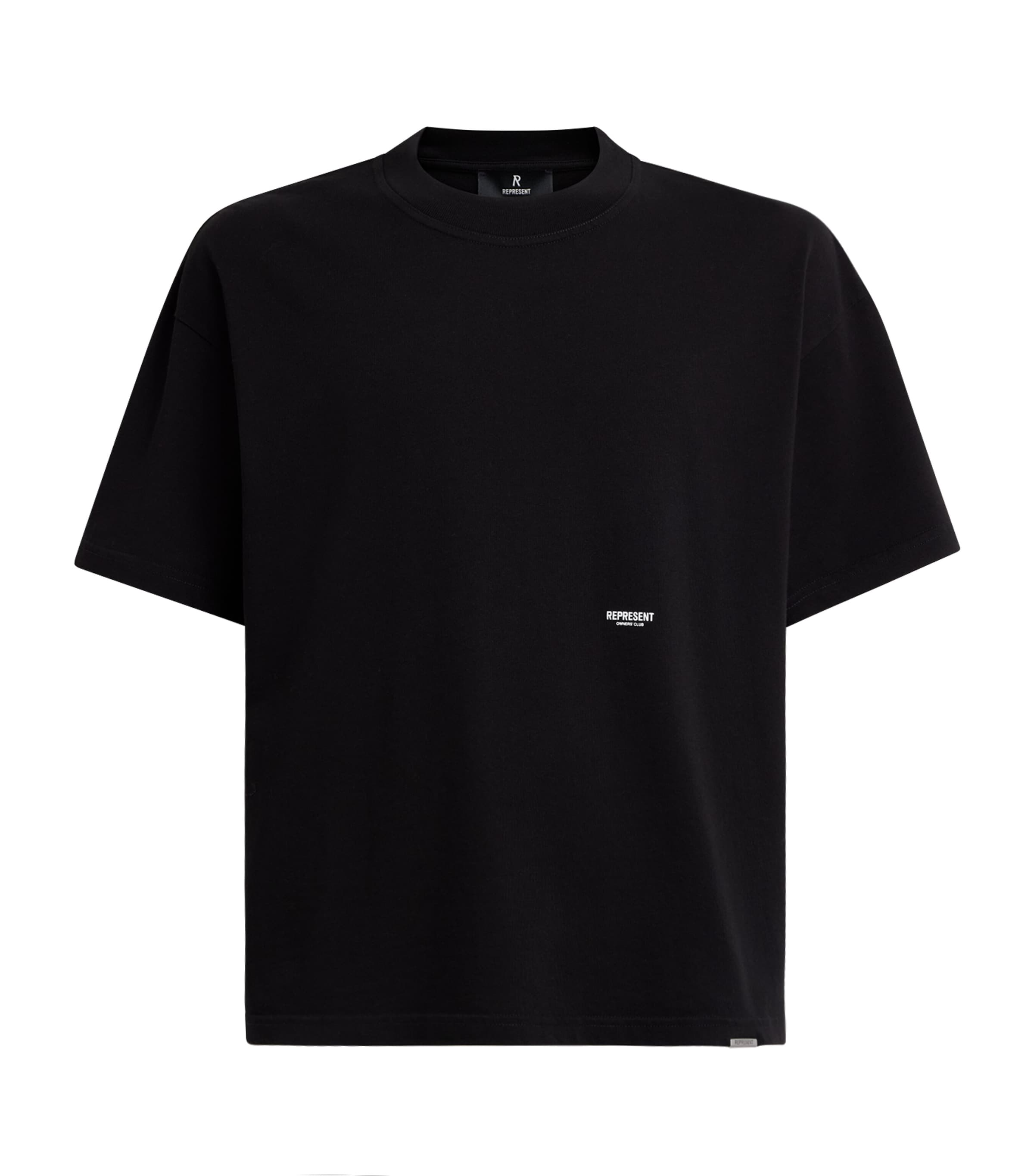 Represent Cotton Micro Owners Club T-shirt In Black