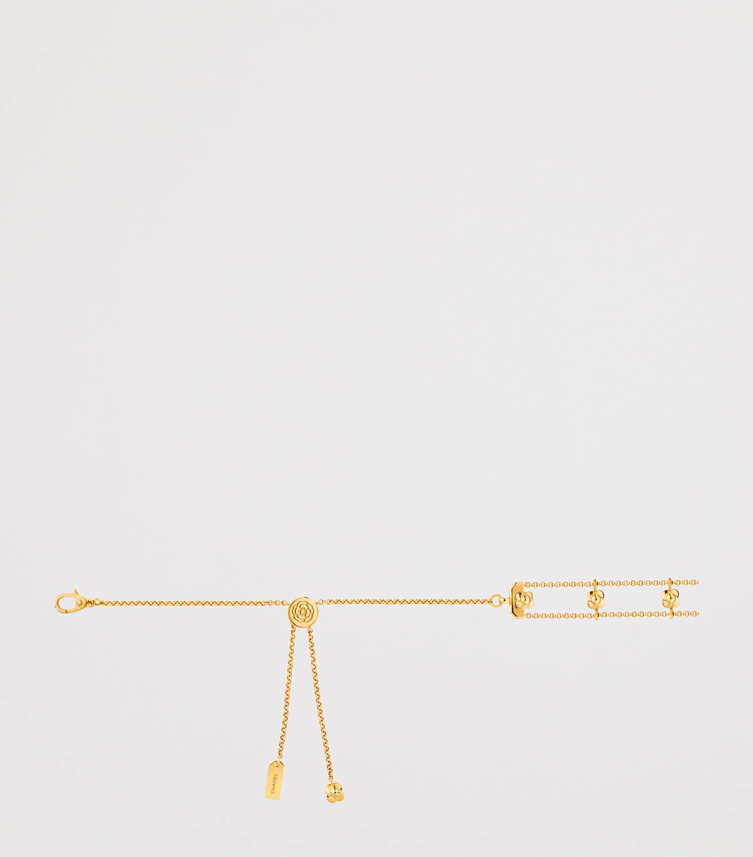 Yellow Gold and Diamond Extrait de Camélia Supple Choker YELLOW Image 3