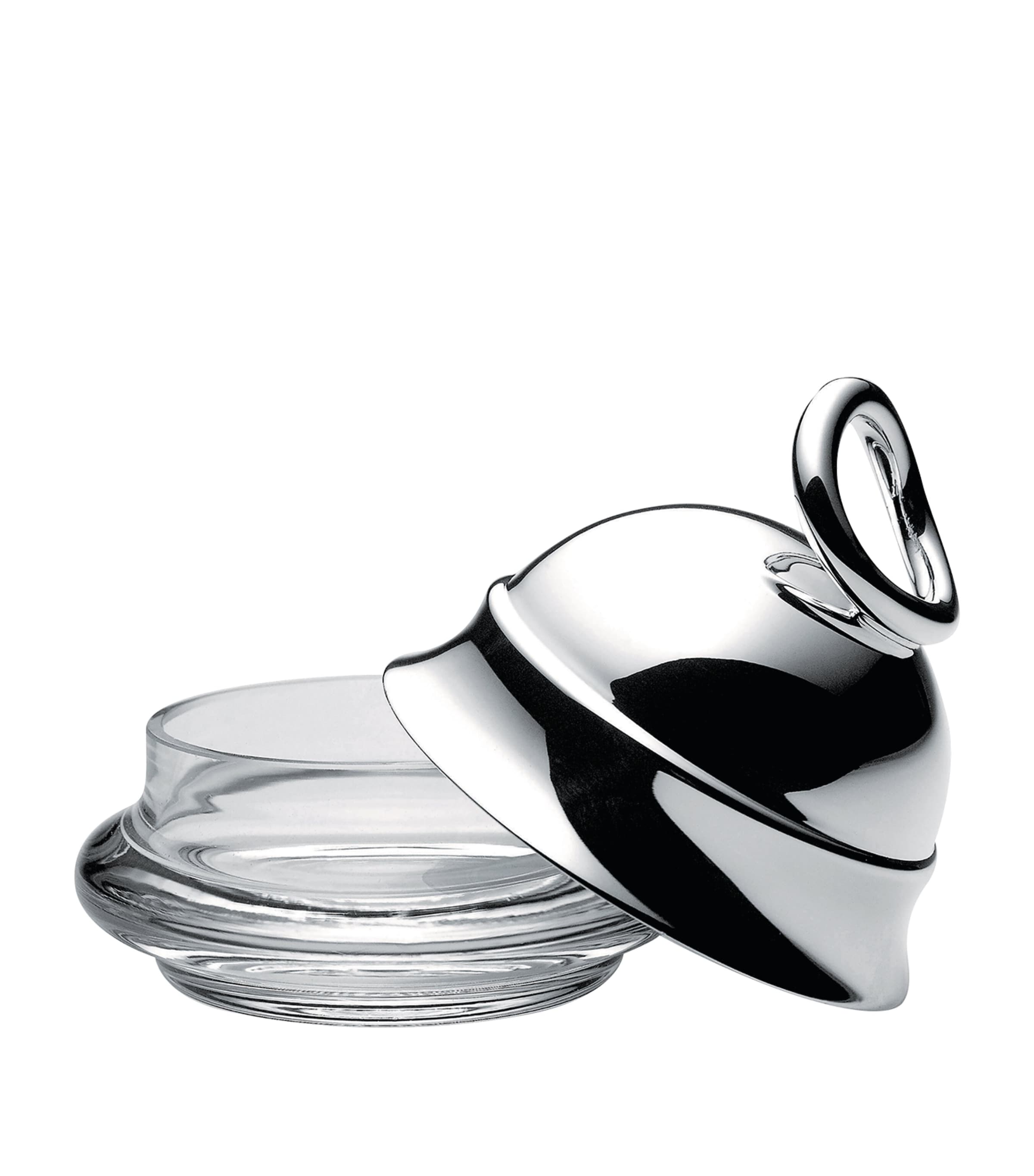 Vertigo Butter Dish SILVER Image 2
