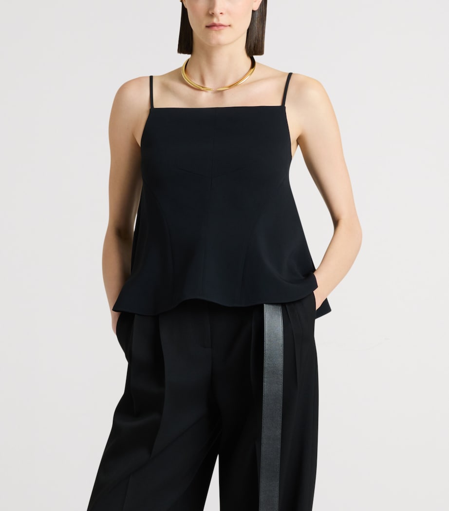 Givenchy Womens Square-Neck Cami Top Image 4