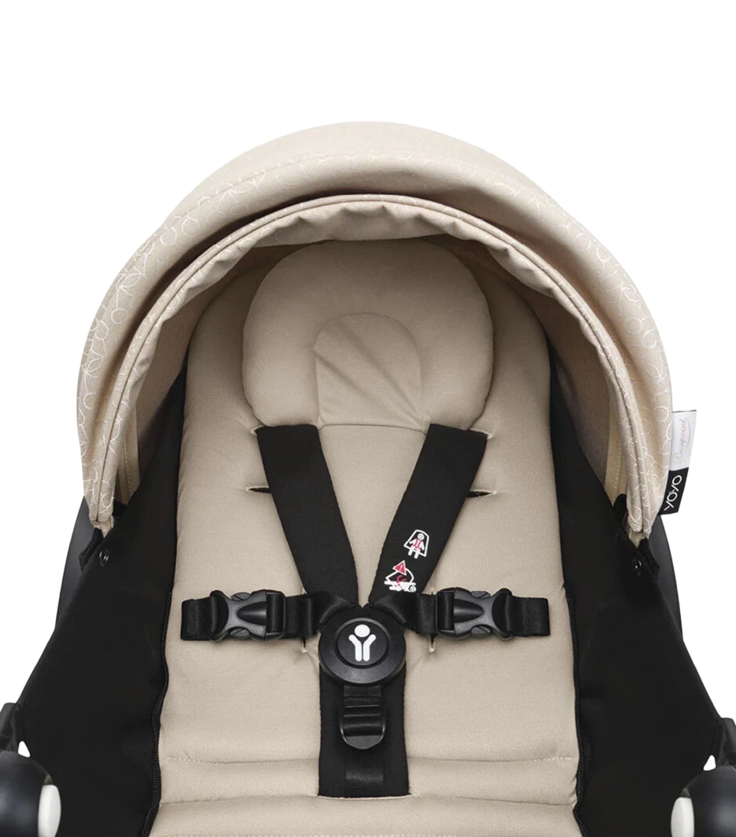 YOYO 0+ Newborn Stroller Seat Pack (0-6 Months) BONPOINT BEIGE Image 3