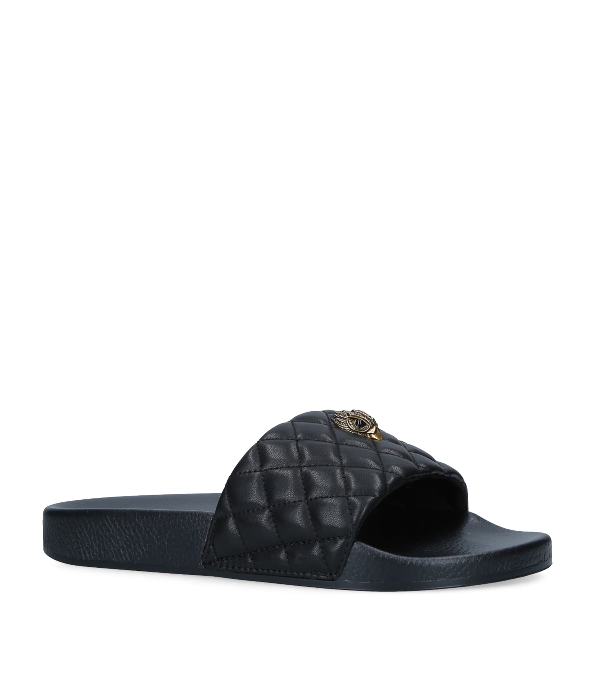 Meena Eagle Slides BLACK Image 2