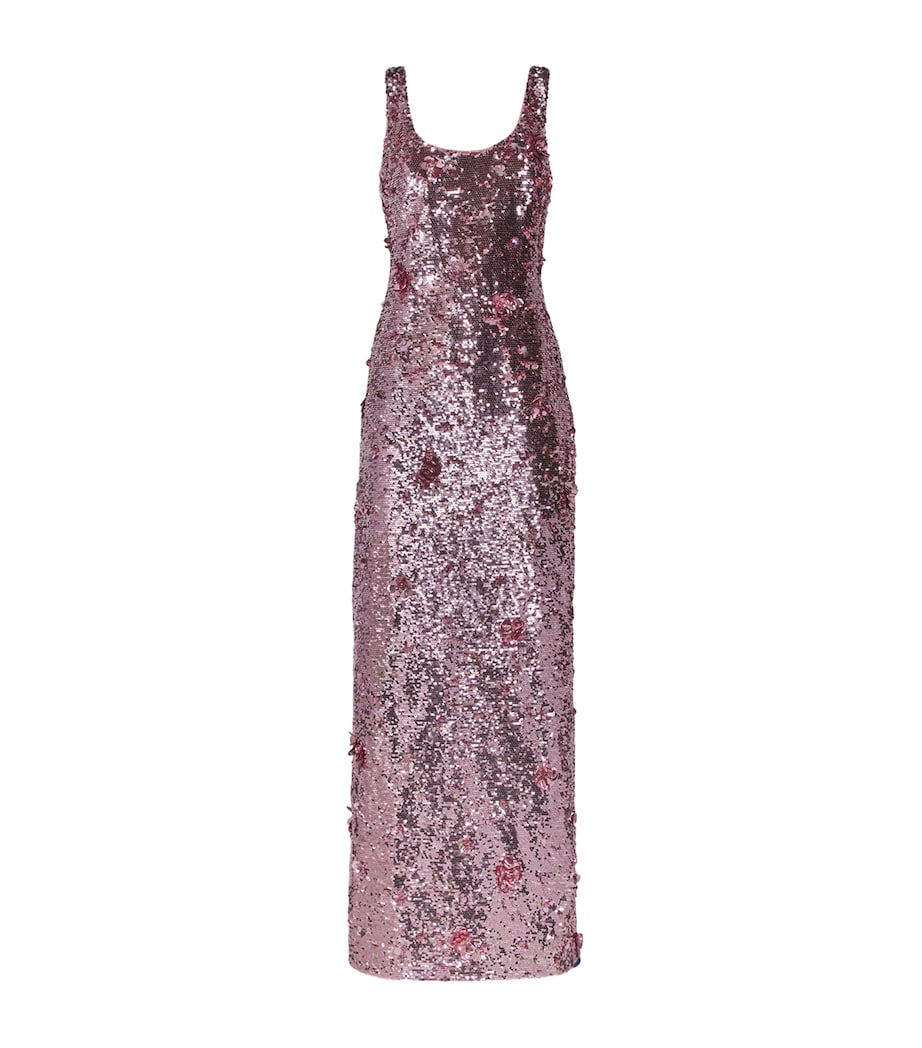 Sequin Tindra Gown DUSTY ROSE Image 1