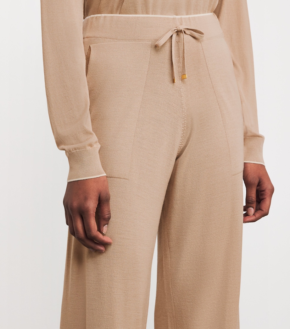 Wool Drawstring Trousers CAMMELLO, SABBIA Image 6