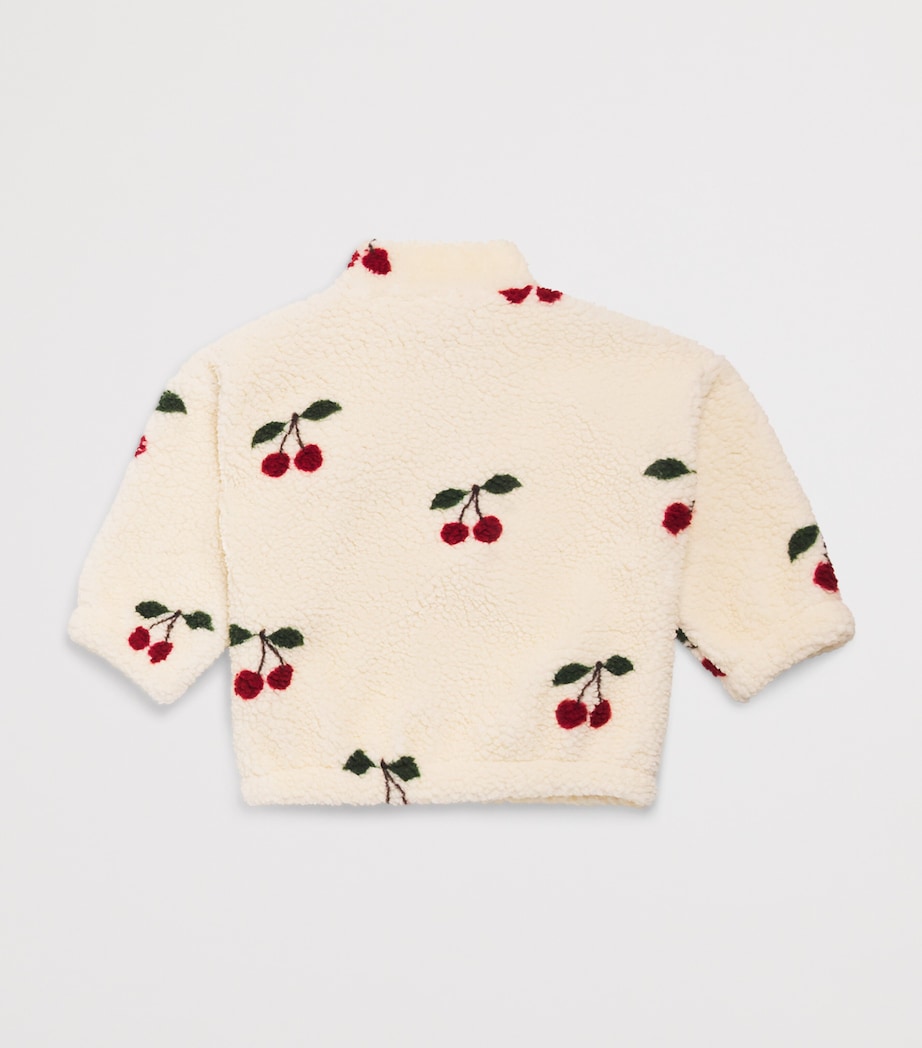 Fleece Jody Jacket (12 Months-4 Years) P00049GRANDE CERISE Image 2