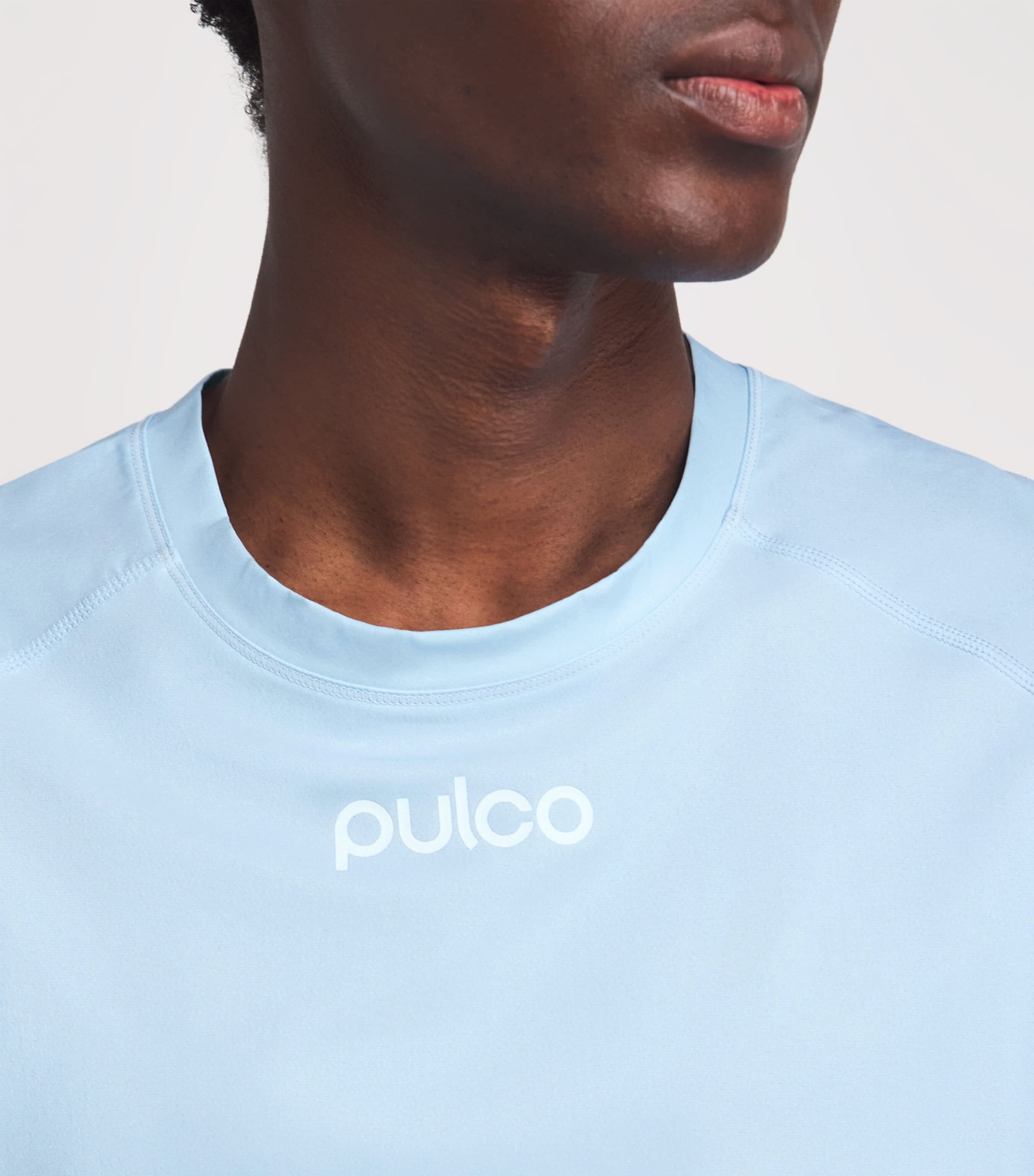 Pulco Studios Mens AIRCON Playing T-Shirt Sky Blue Image 3