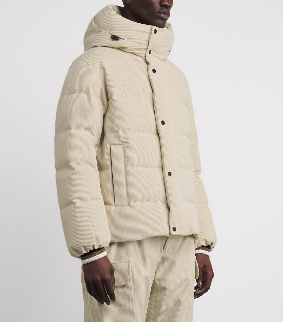 Corduroy Atila Down Jacket 10900 DESERT Image 3