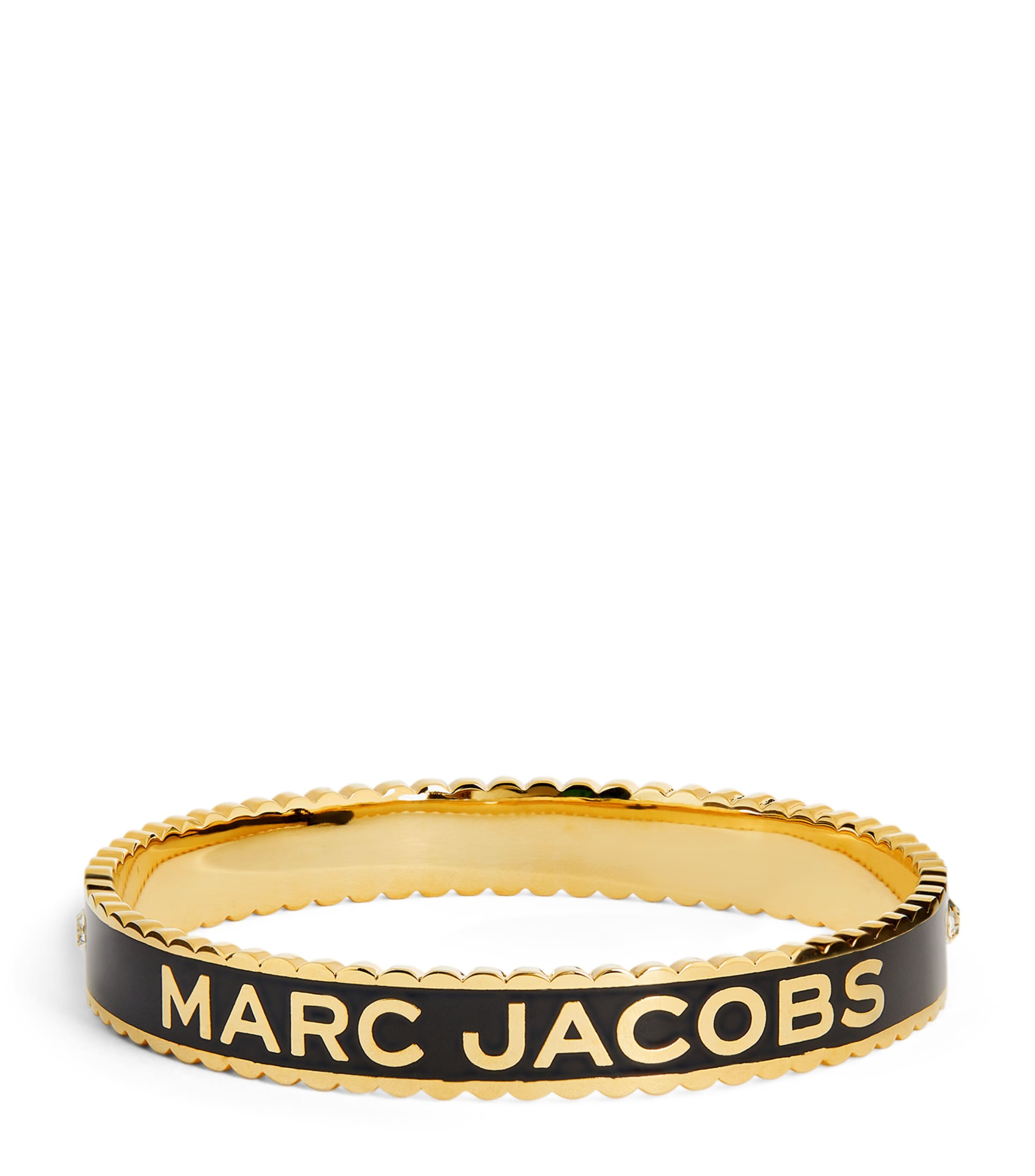 Marc Jacobs Gold-plated The Medallion Bangle