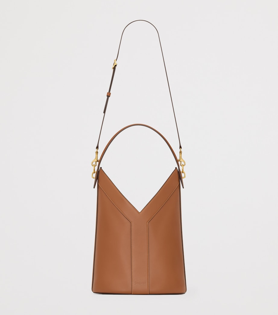 Leather Y Bucket Bag 6359 Image 2