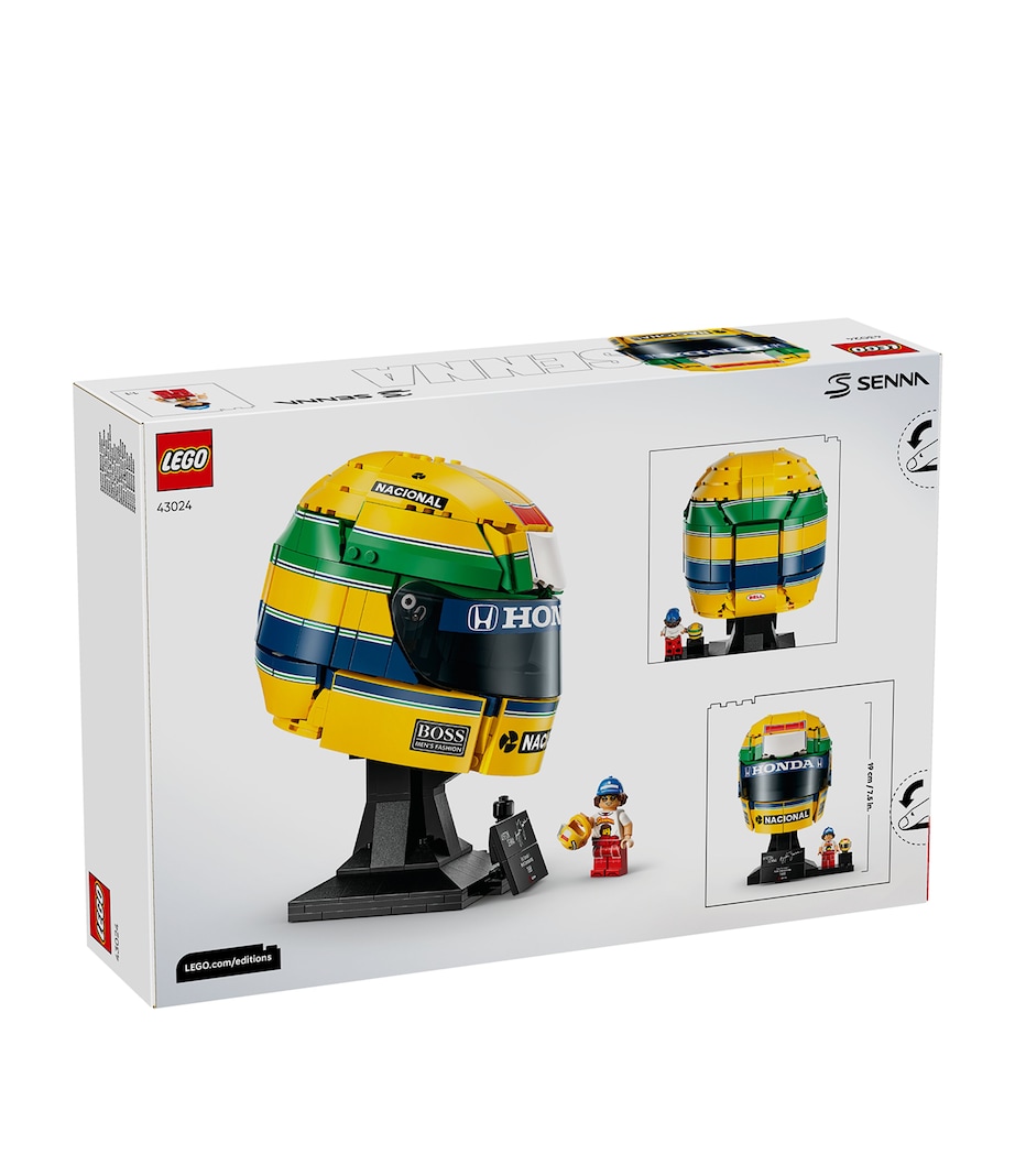 Lego Editions Ayrton Senna Helmet 43024 Image 2