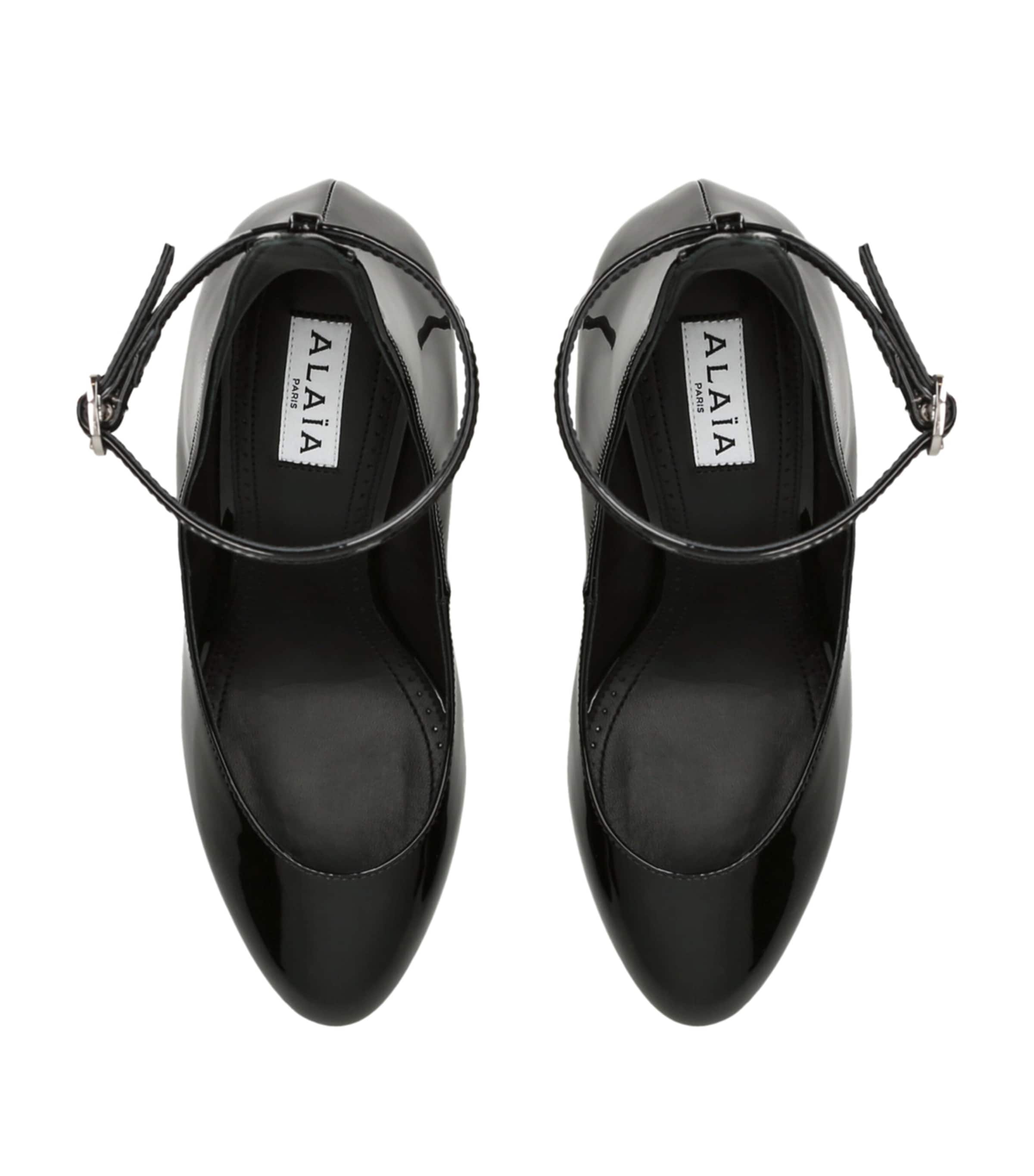 Alaïa Patent Leather Decollete Pumps 90 | Harrods US