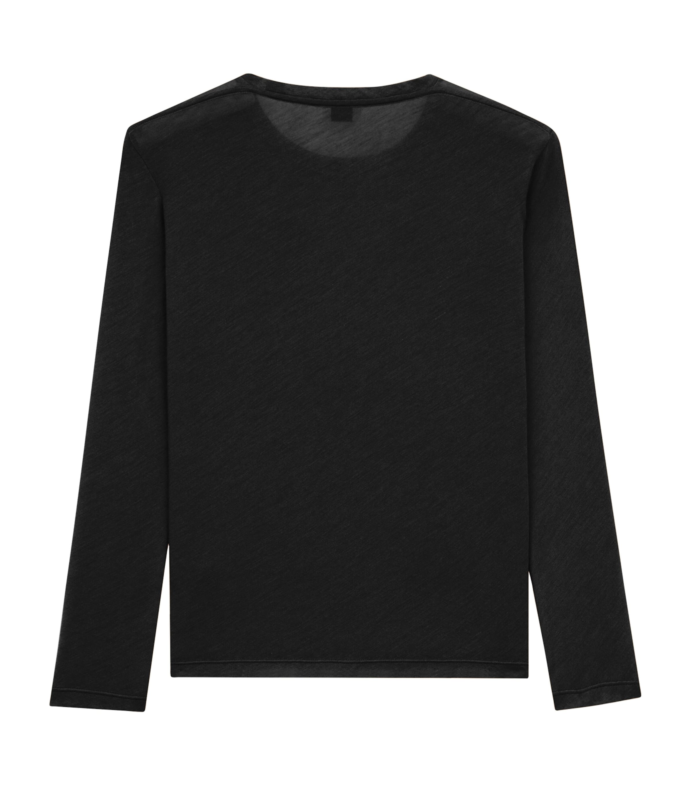 Cashmere-Silk Long-Sleeve T-Shirt 1000 Image 2
