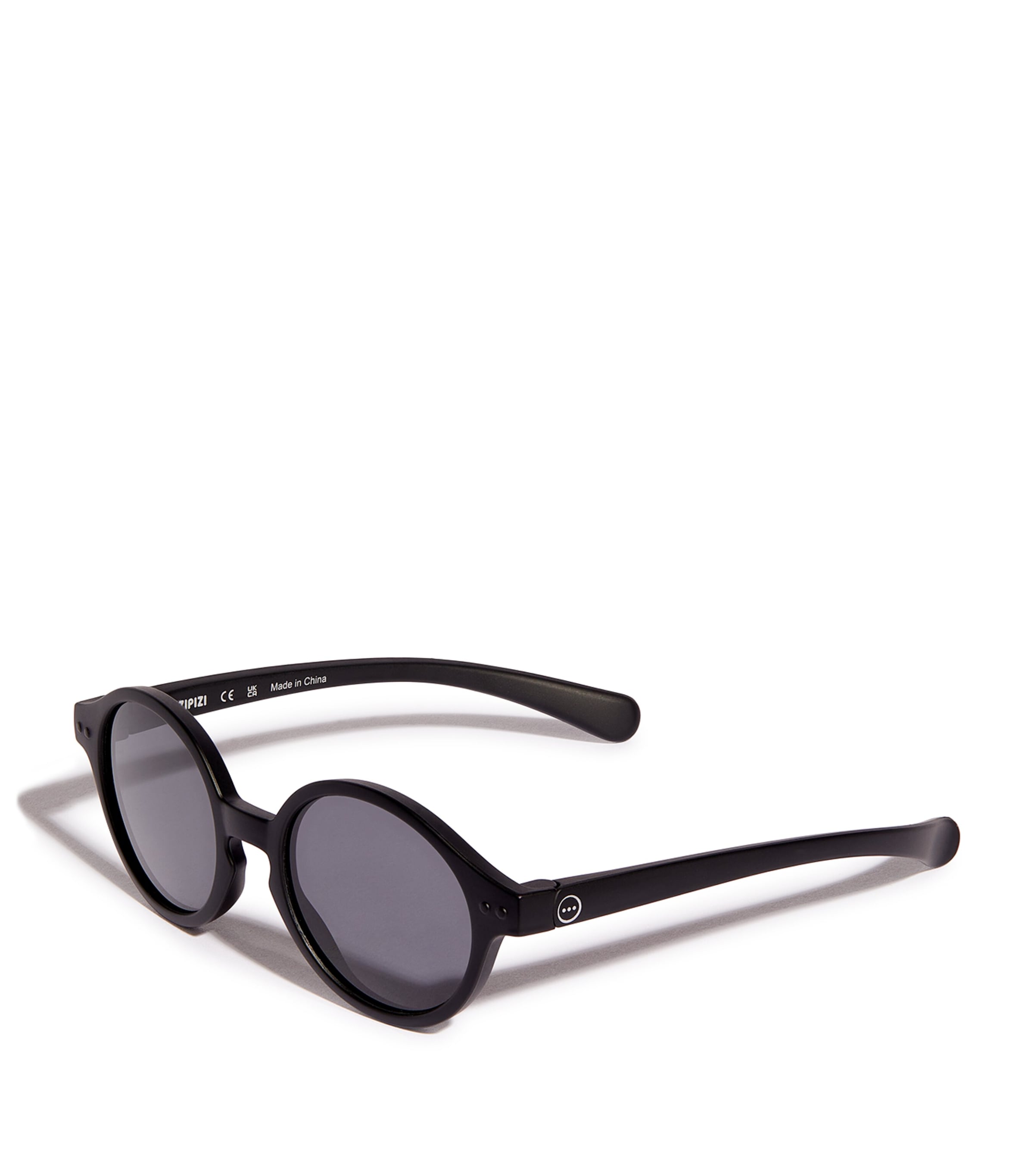 Kids Round Sunglasses BABY BLACK Image 2