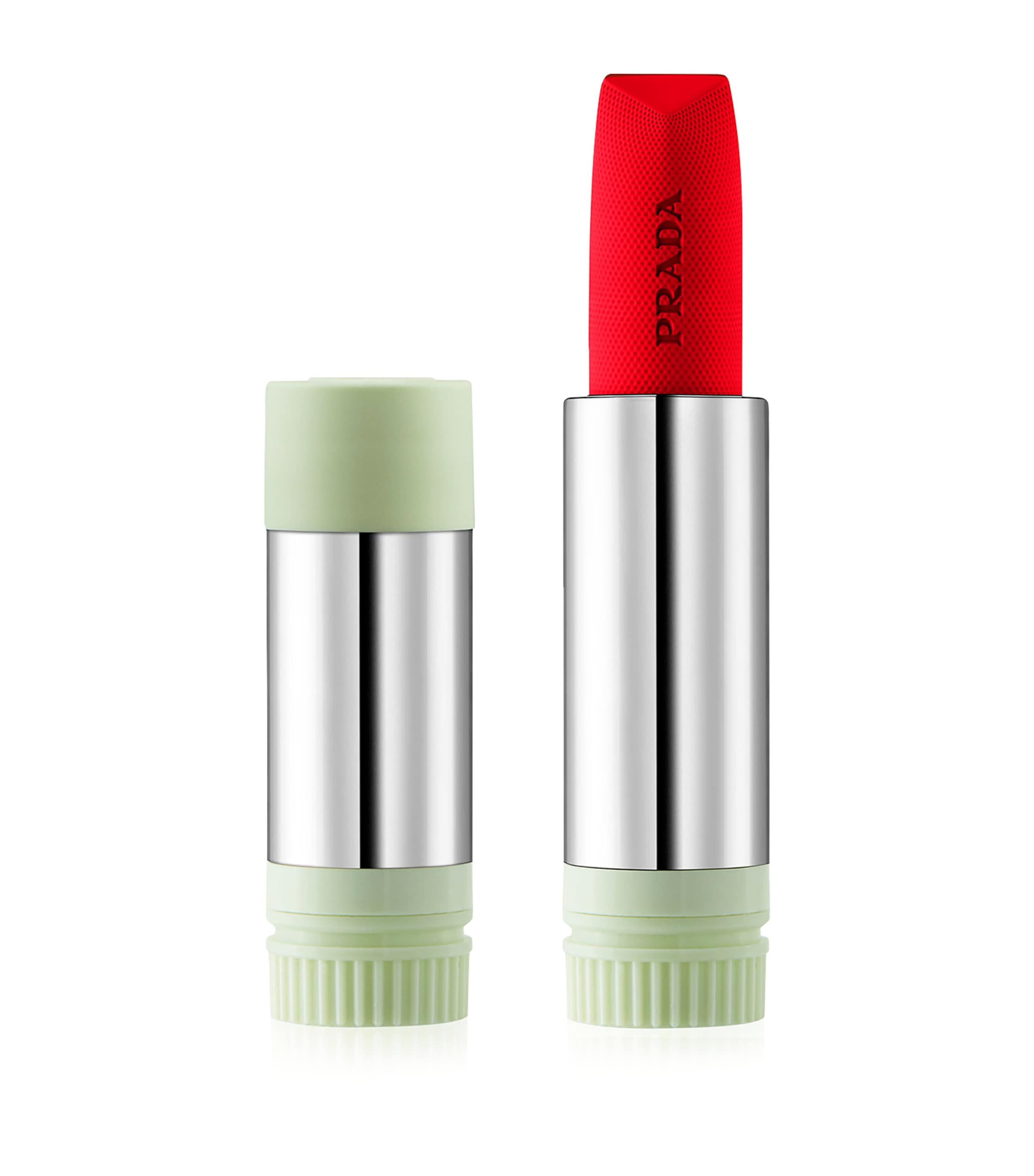Prada Beauty Prada Monochrome Soft Matte Lipstick - Refill In Red
