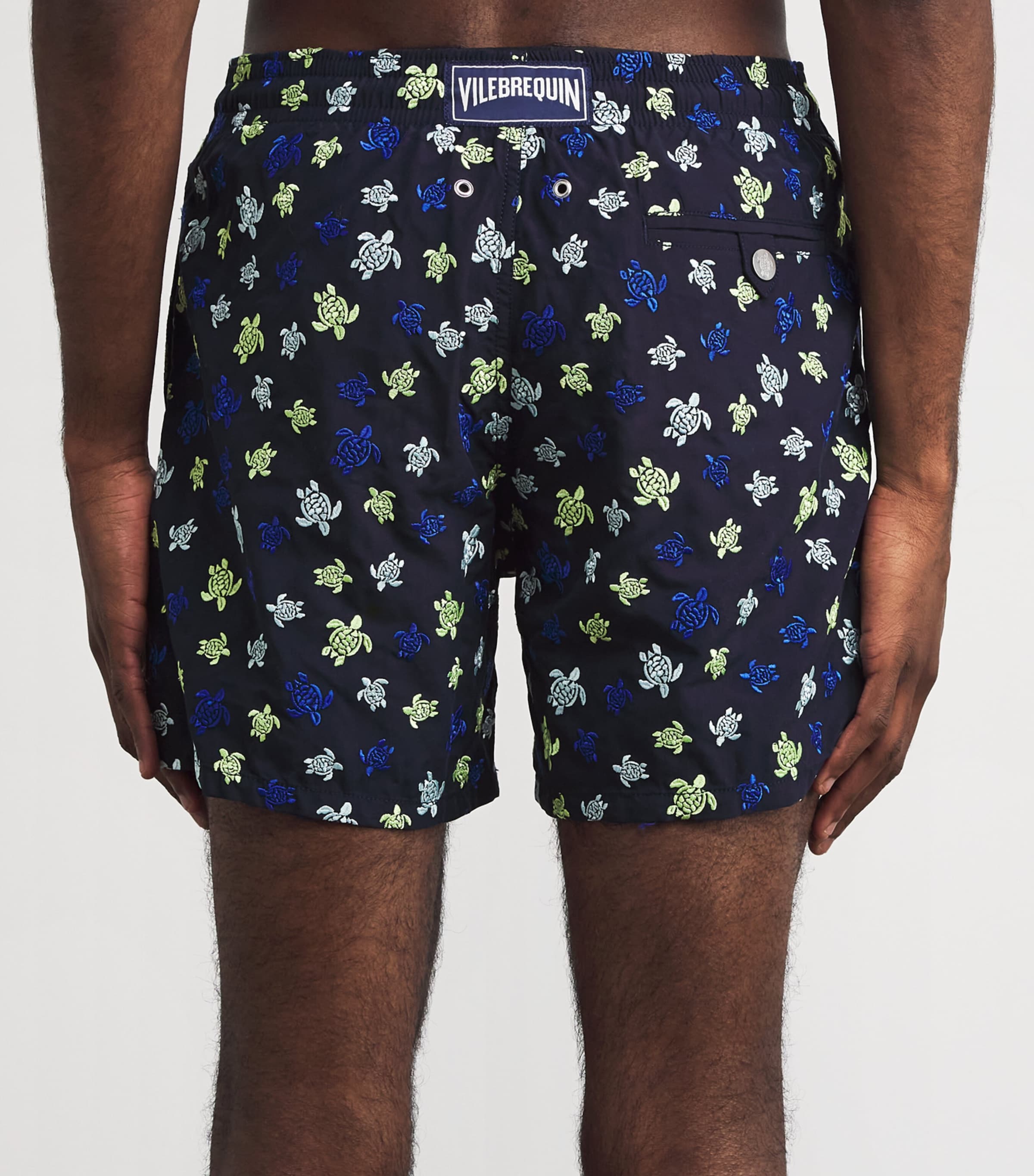 Turtle Embroidered Mistral Swim Shorts 613MARRAKECH Image 3