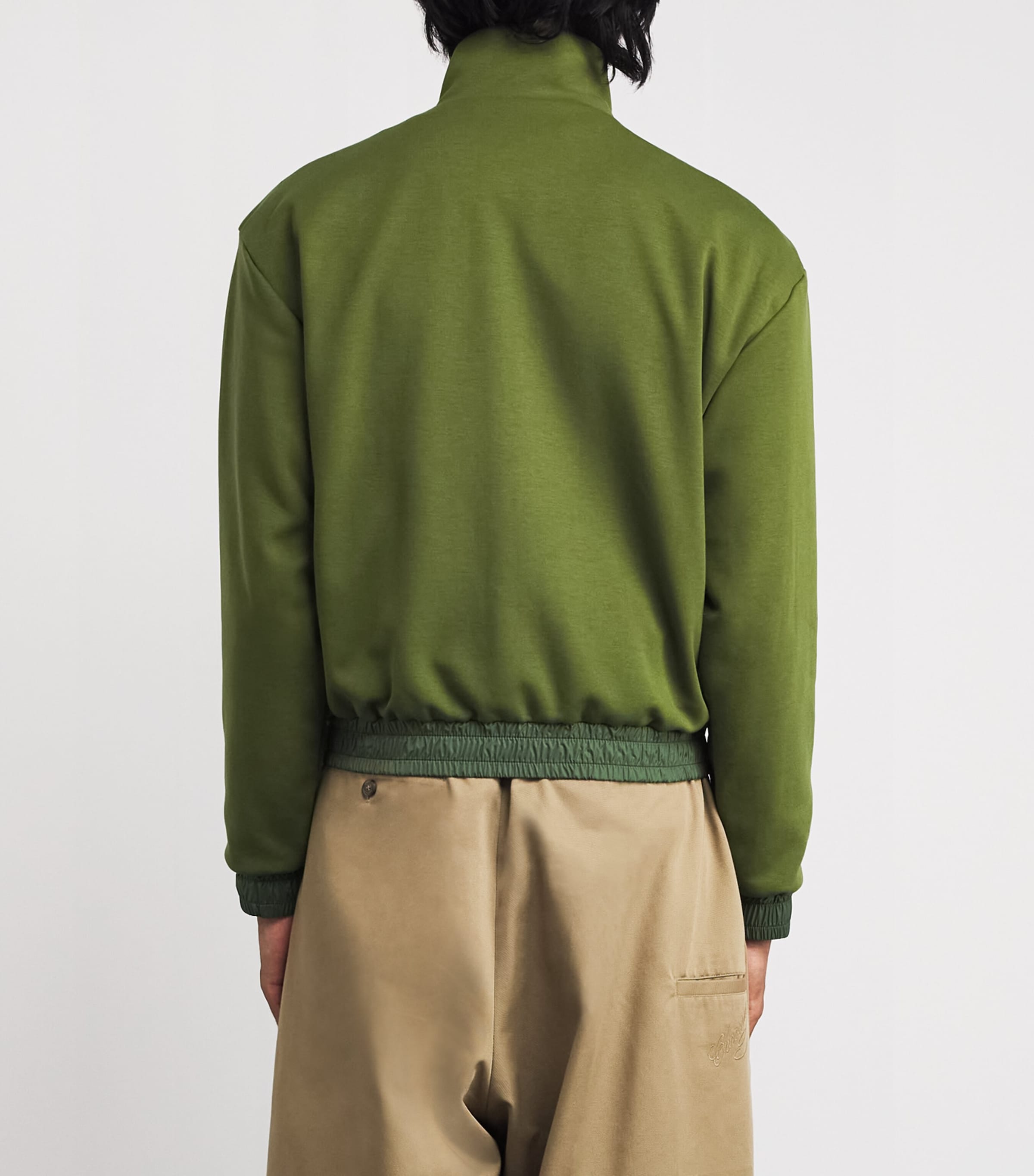 Logo Lounge Track Jacket GREEN Image 4