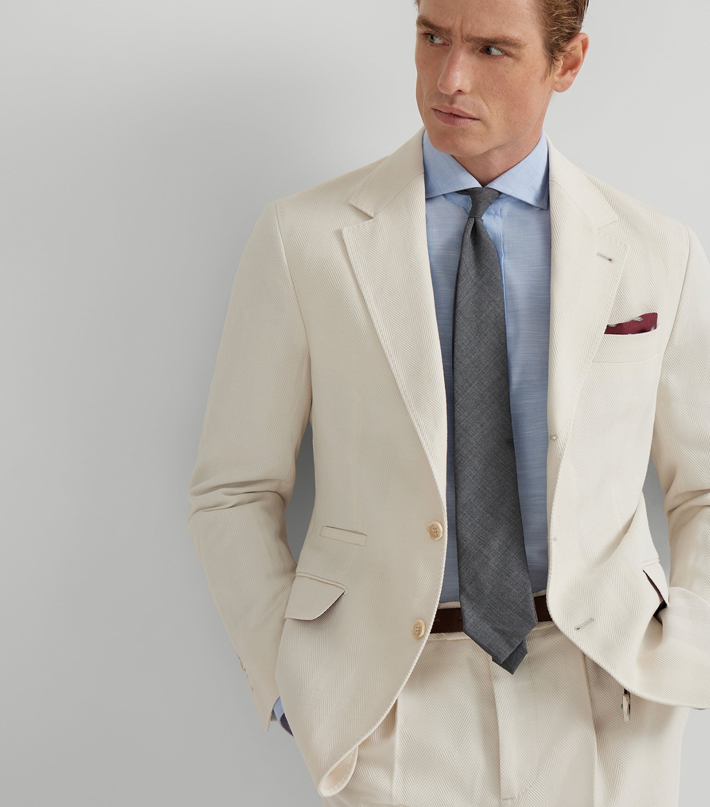 Cotton Oxford Shirt C012 Image 5