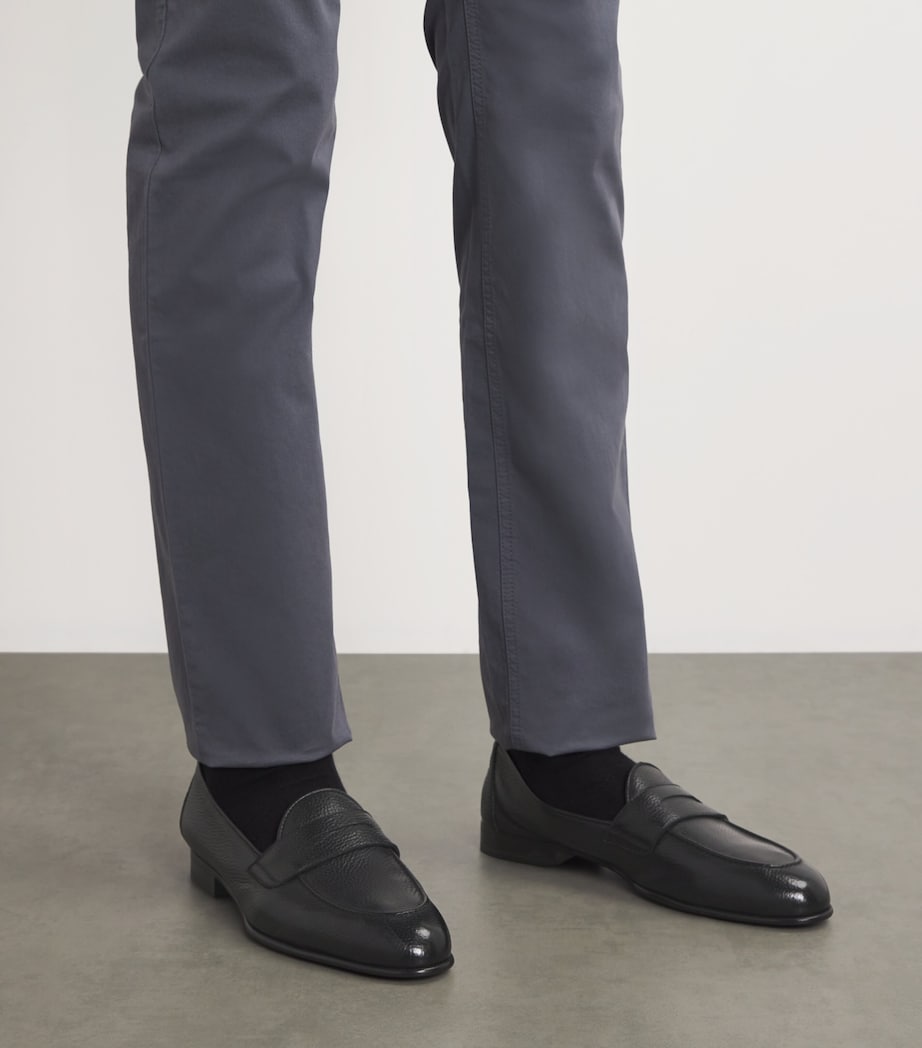 Leather Appia Loafers 1000 Image 2