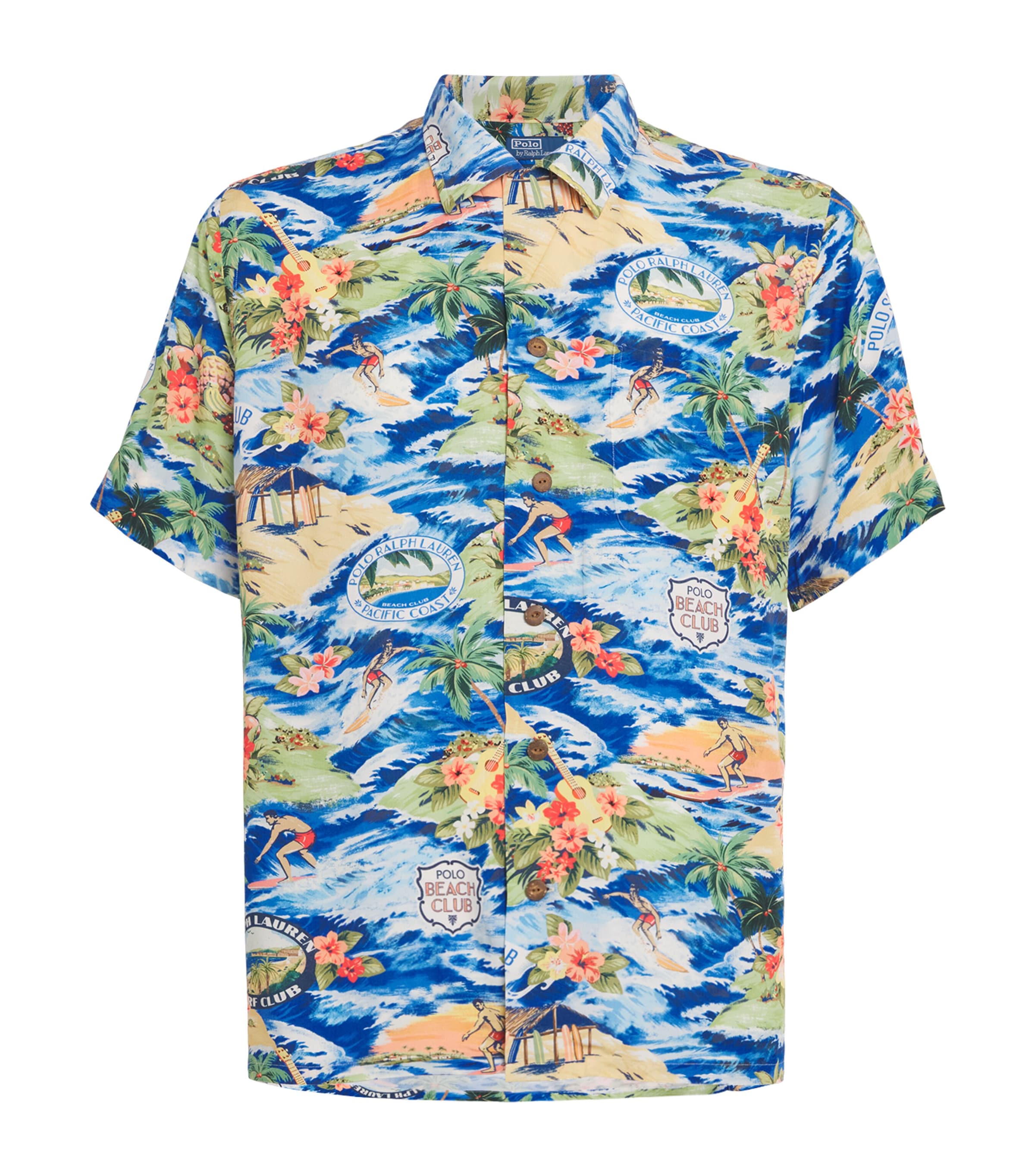 Polo Ralph Lauren Short Sleeve Tropical Print Lightweight Shirt
