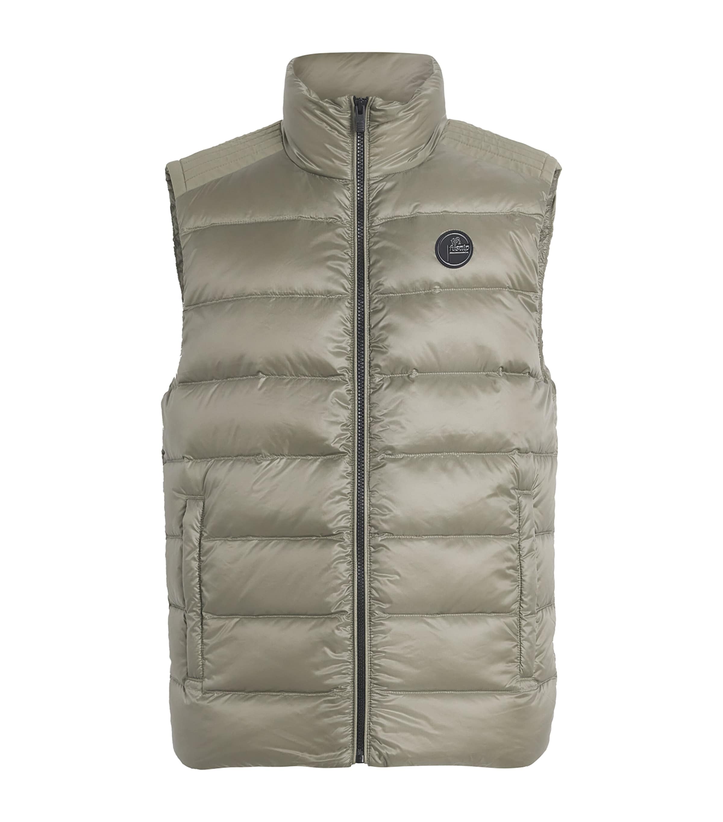 Fusalp Down-filled Gorvone Gilet In Green
