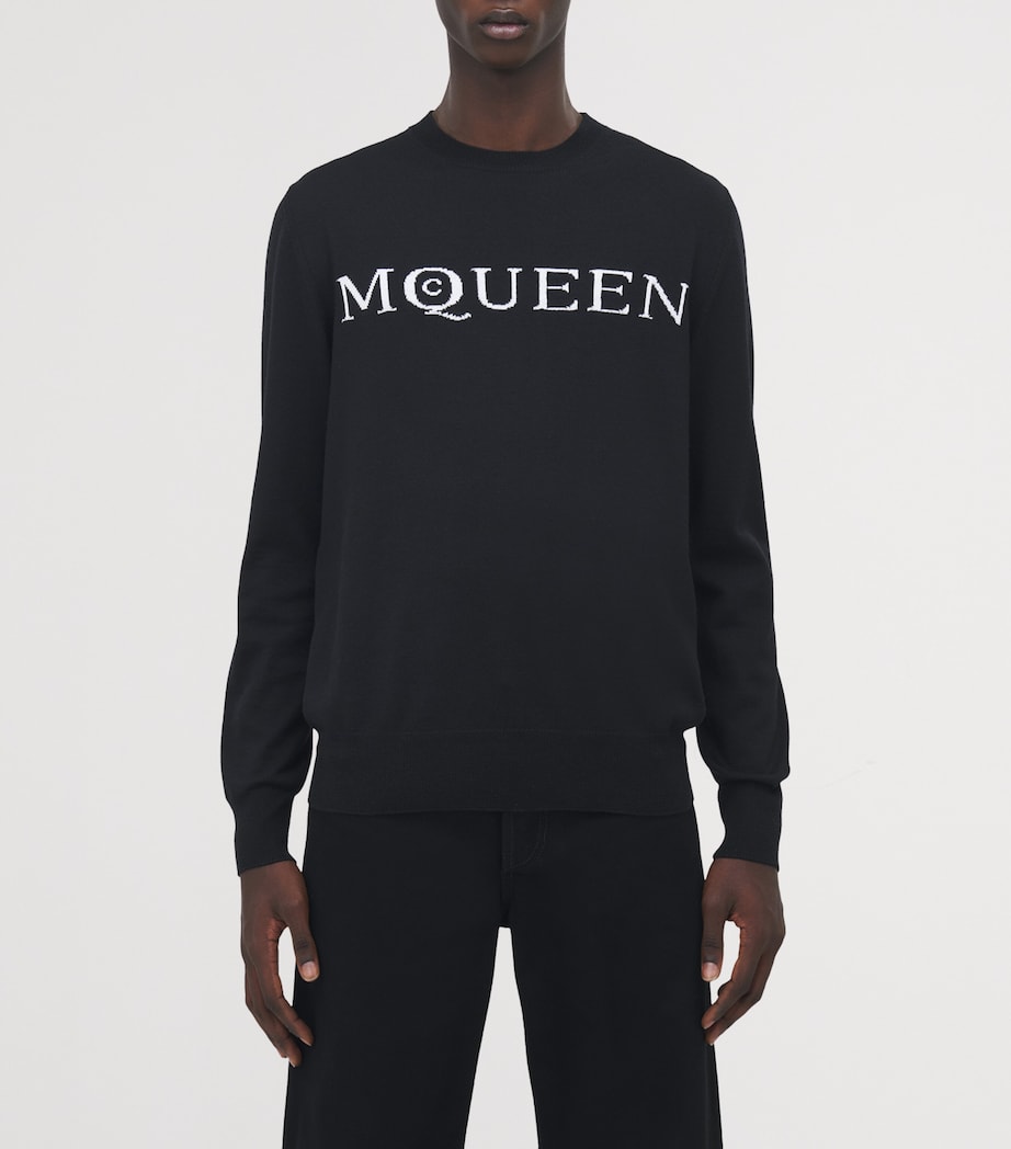 Merino Wool Logo Sweater 1218 Image 5