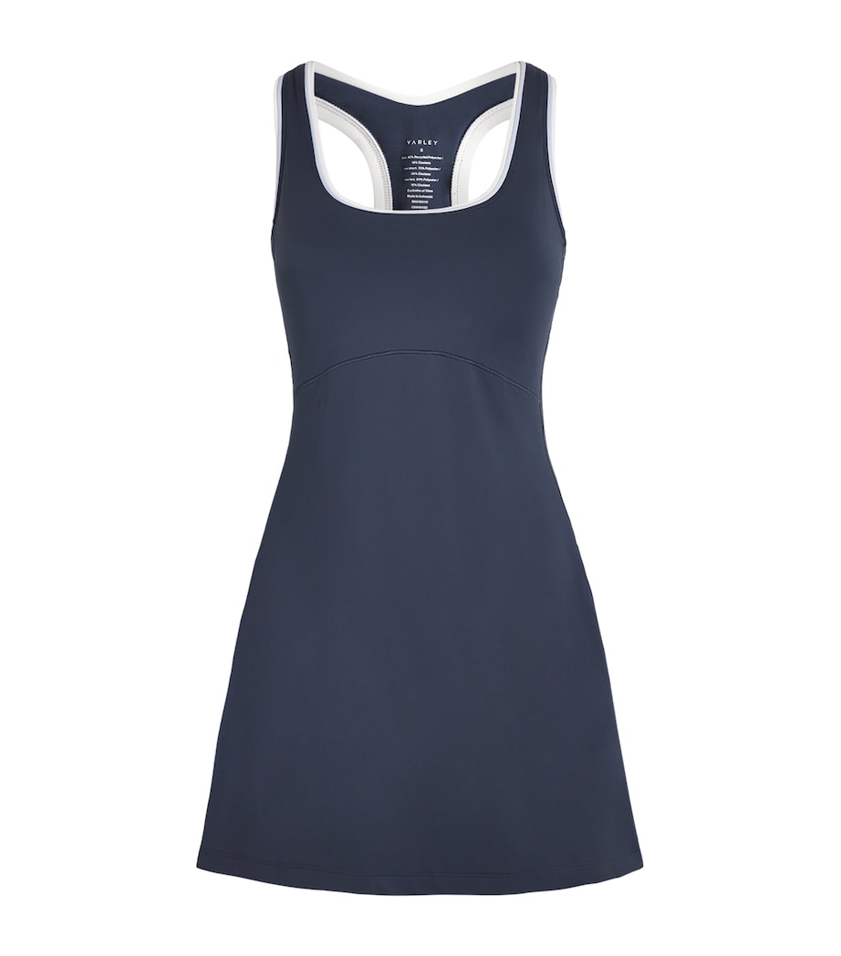 Varley Womens Ruan Court Mini Dress Blue Nights Image 1