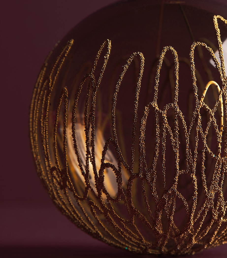 Harrods Rope-Detail Bauble Grpht Trnspnt Lcqr Image 2