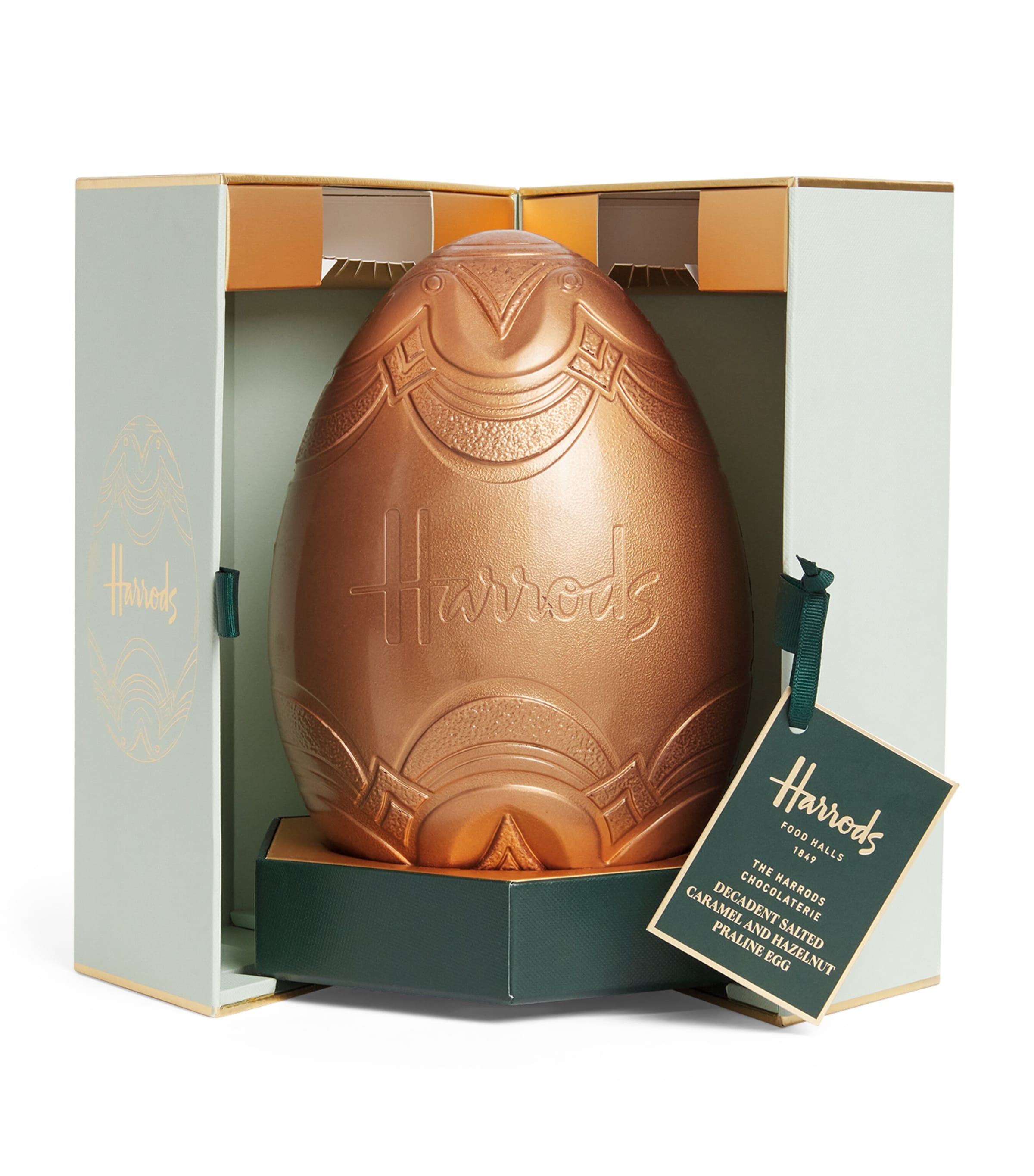 Harrods Decadent Salted Caramel And Hazelnut Praline Easter Egg Image 1