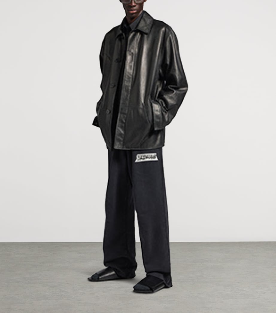 Oversized Leather Jacket 1000 Image 2