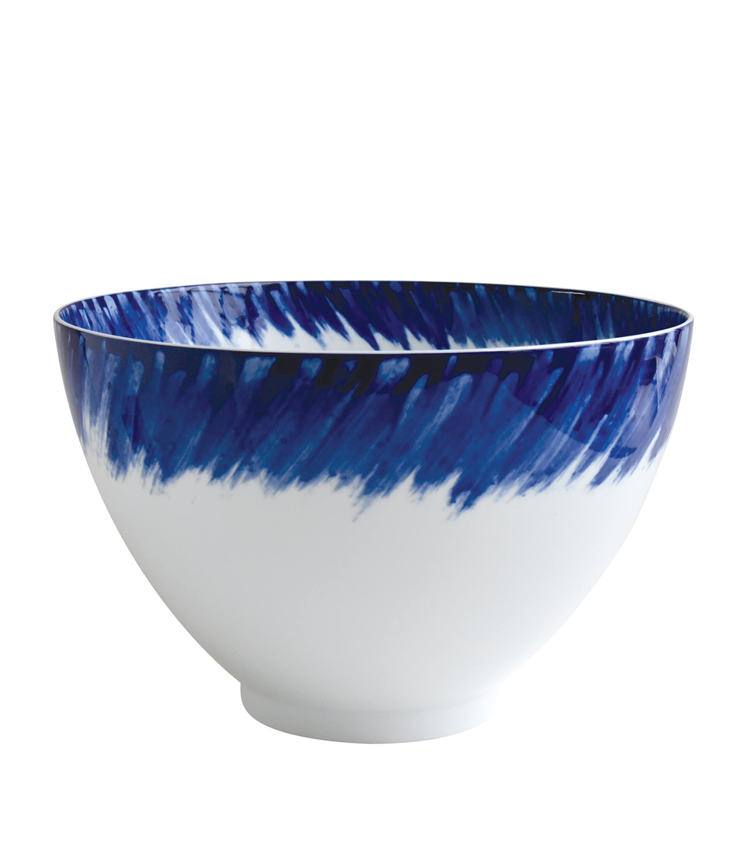 Shop Bernardaud In Bloom Salad Bowl In Blue