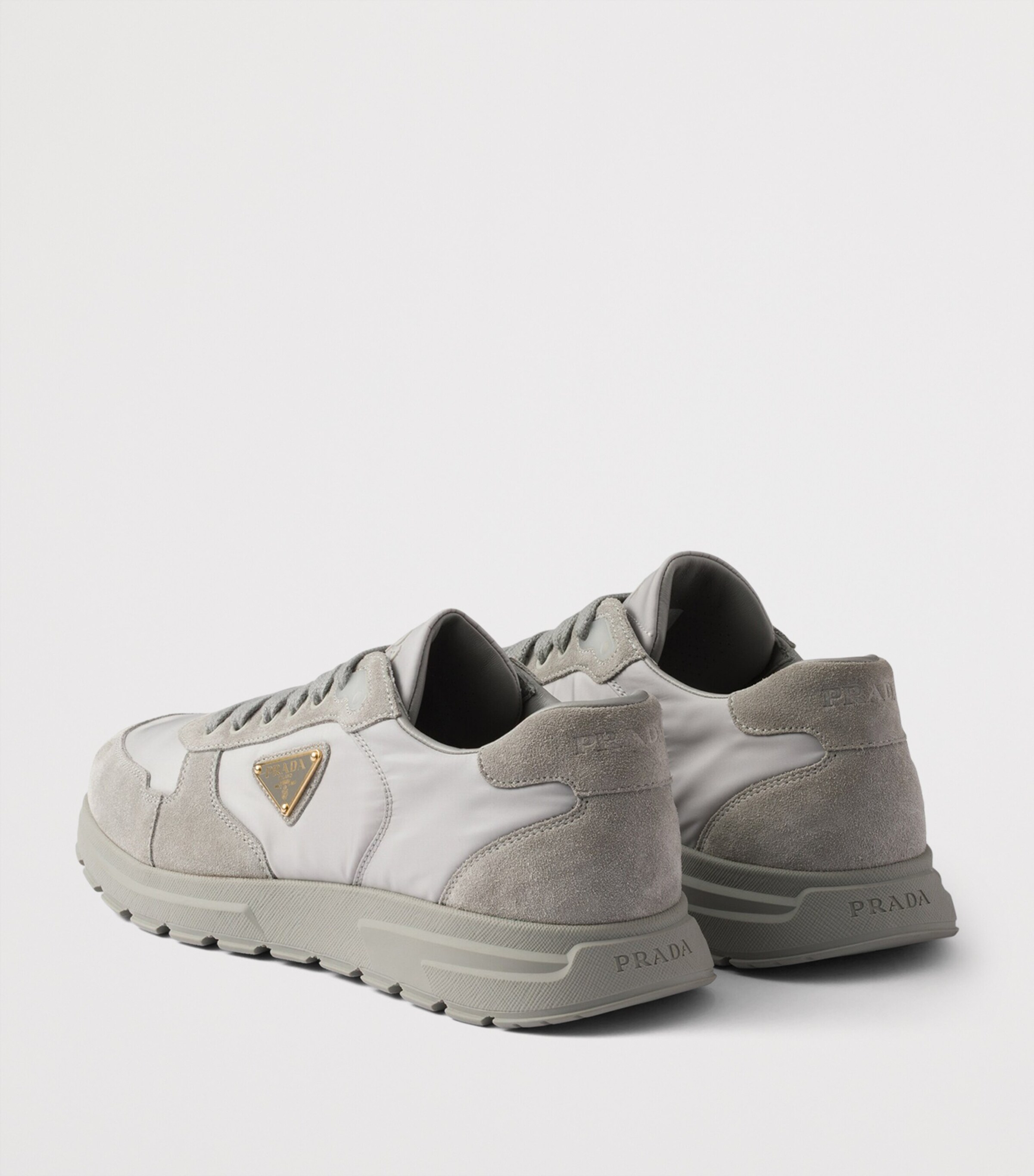 Re-Nylon and Suede Prax 2.0 Sneakers F0424 Image 4