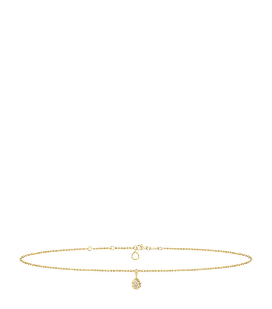 Yellow Gold and Diamond Serpent Bohème Ankle Bracelet YELLOW GOLD Image 1