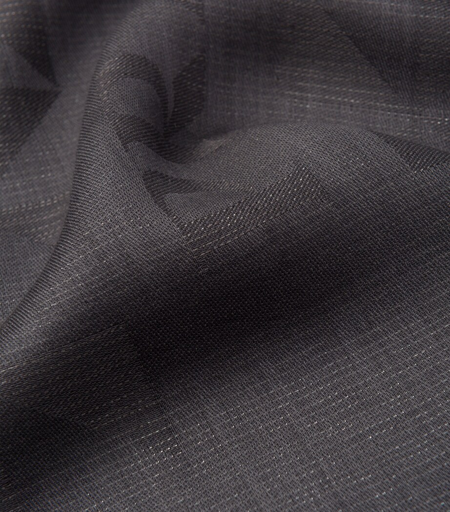 Prada Lurex Woven Scarf Image 2