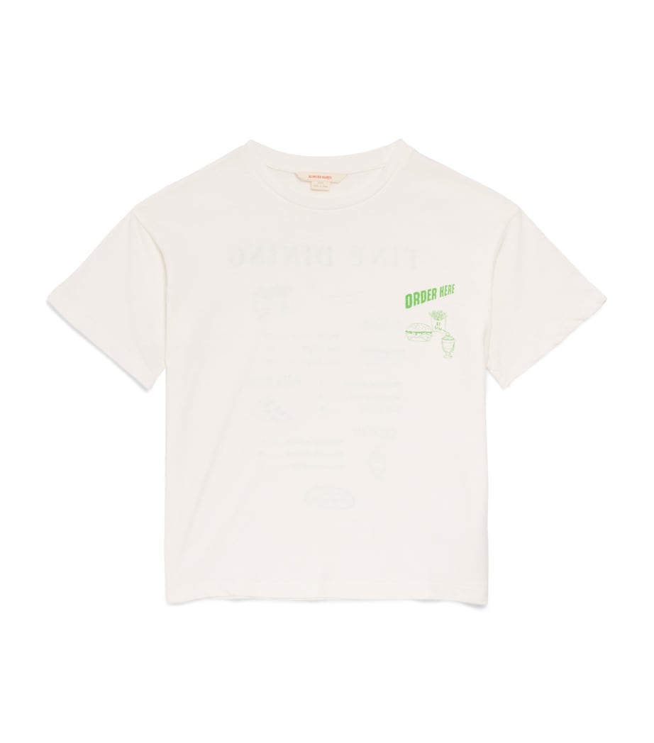 KONGES SLOJD Organic Cotton-Linen Era T-Shirt (3 Months-10 Years) O Wht/fine Image 1