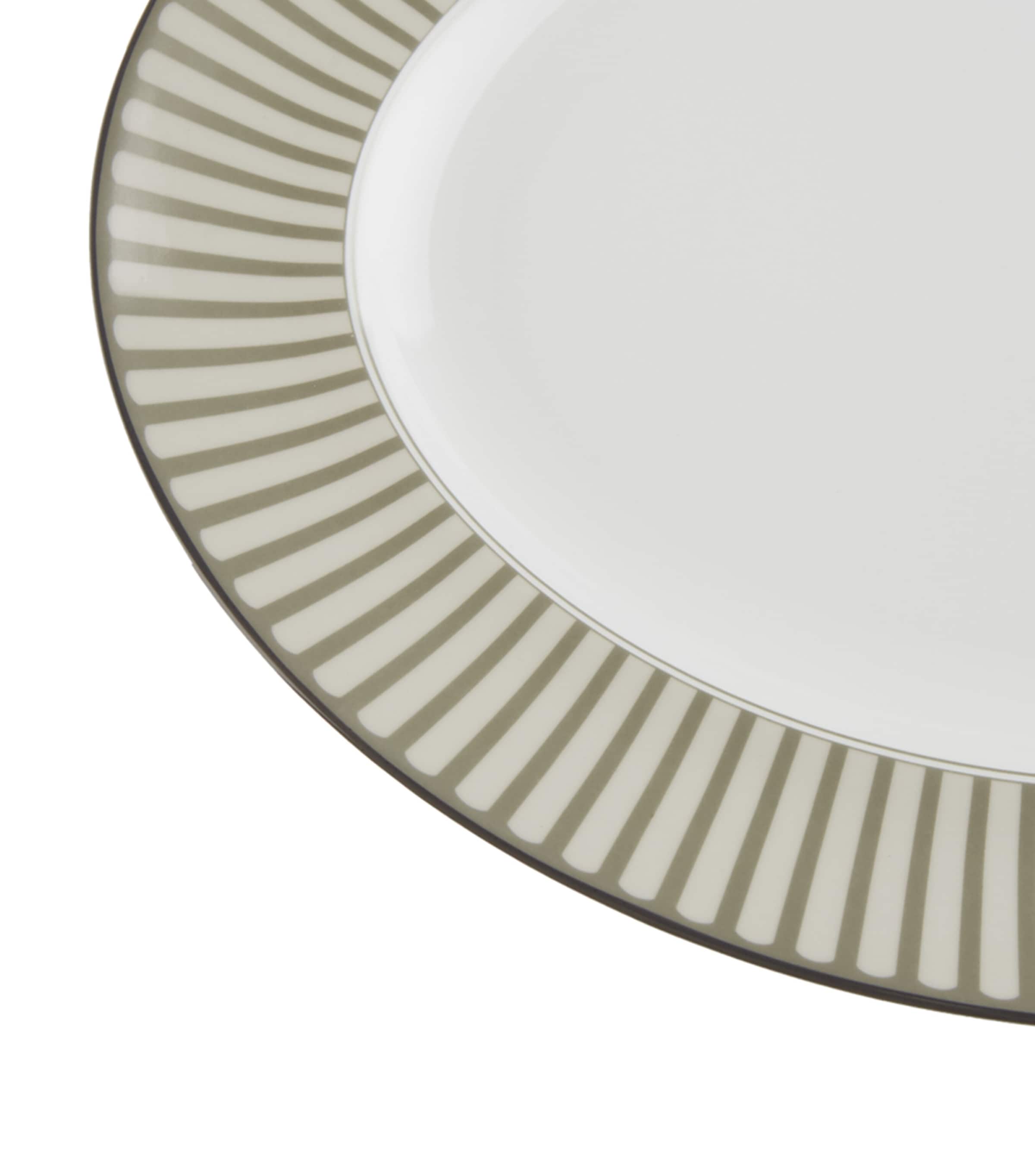 Wedgwood Parklands Oval Dish (36cm) Grey Image 3