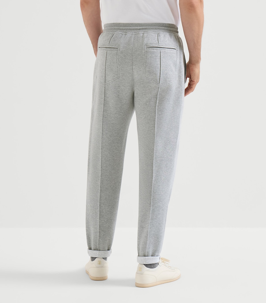 Brunello Cucinelli Mens French Terry Drawstring Sweatpants Image 4