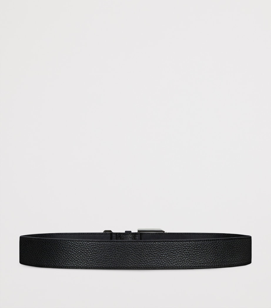 Leather Voyou Belt BLACK Image 3