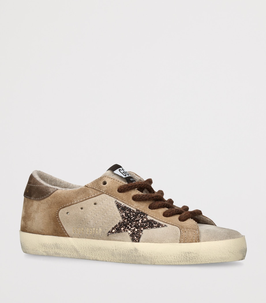 Golden Goose Suede Super-Star Sneakers Beige Oth Image 3
