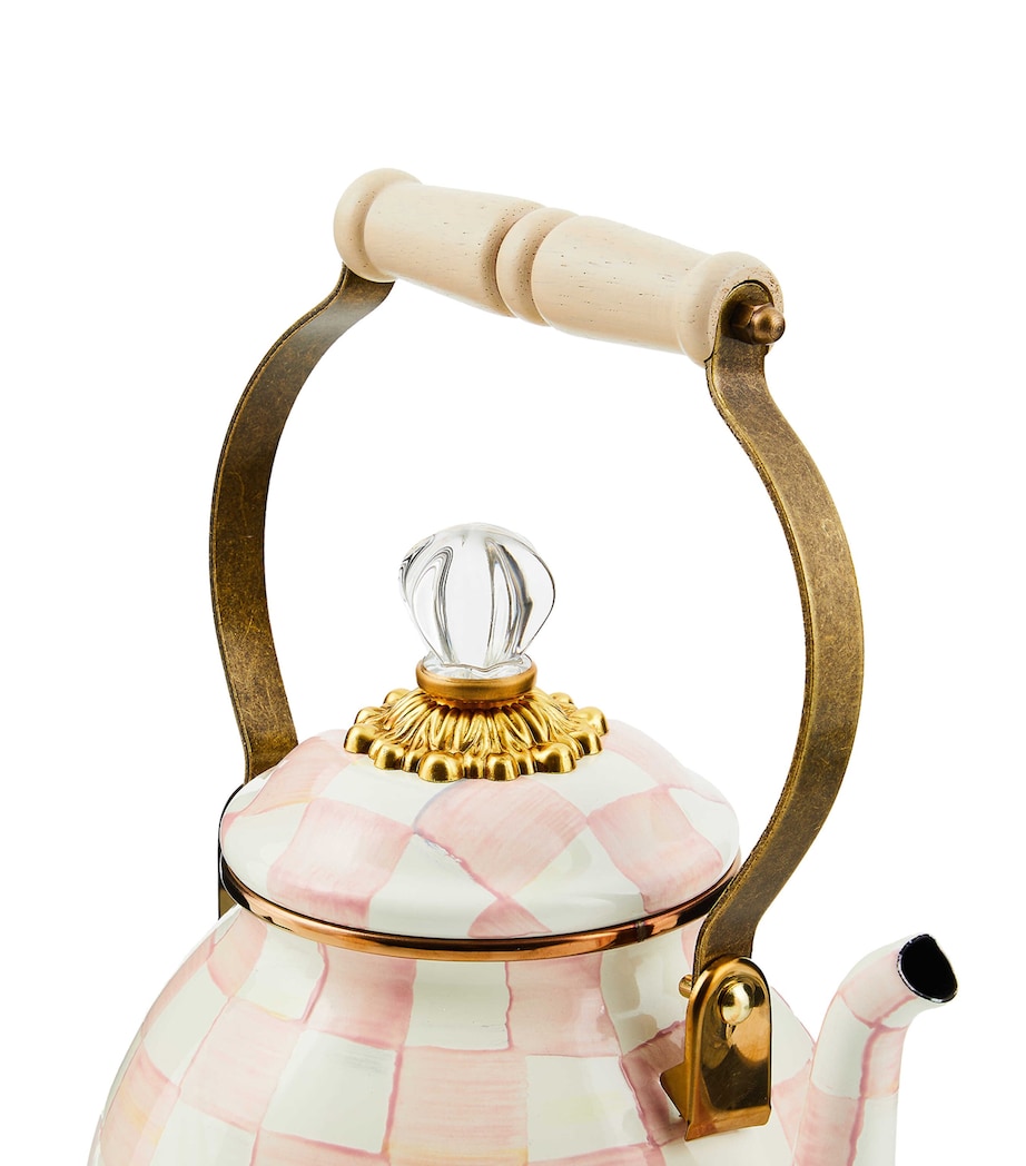 Rosy Check Kettle (1.89L) PINK Image 2