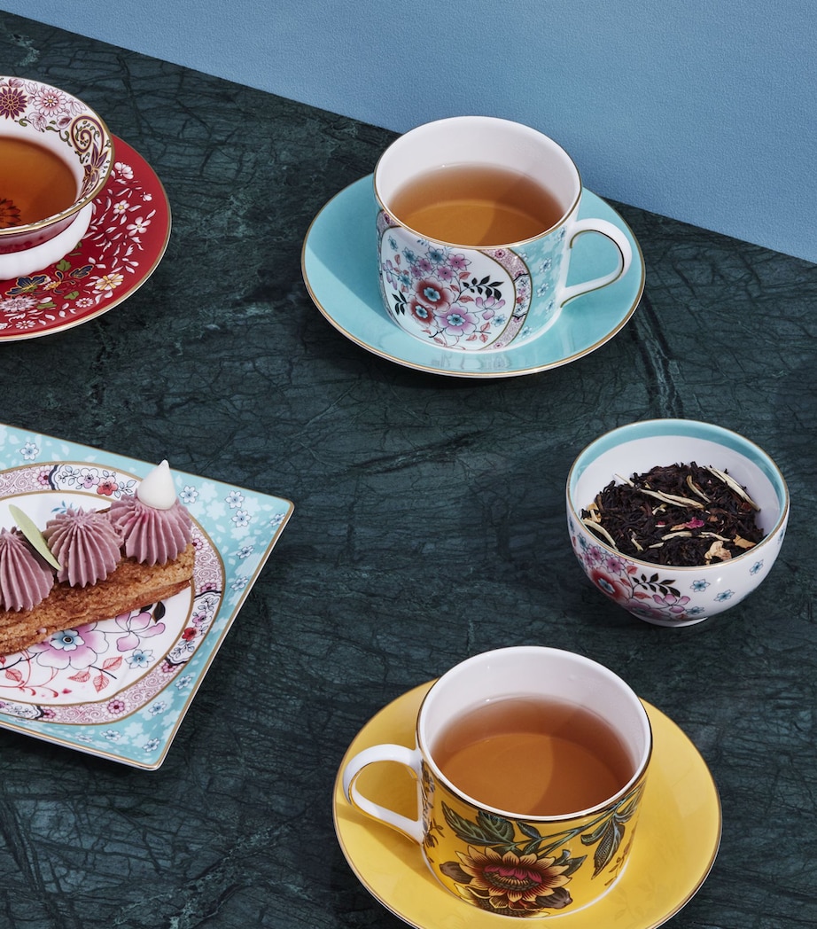Wedgwood Wonderlust Yellow Tonquin Tray (14.5cm x 14.5cm) Image 2