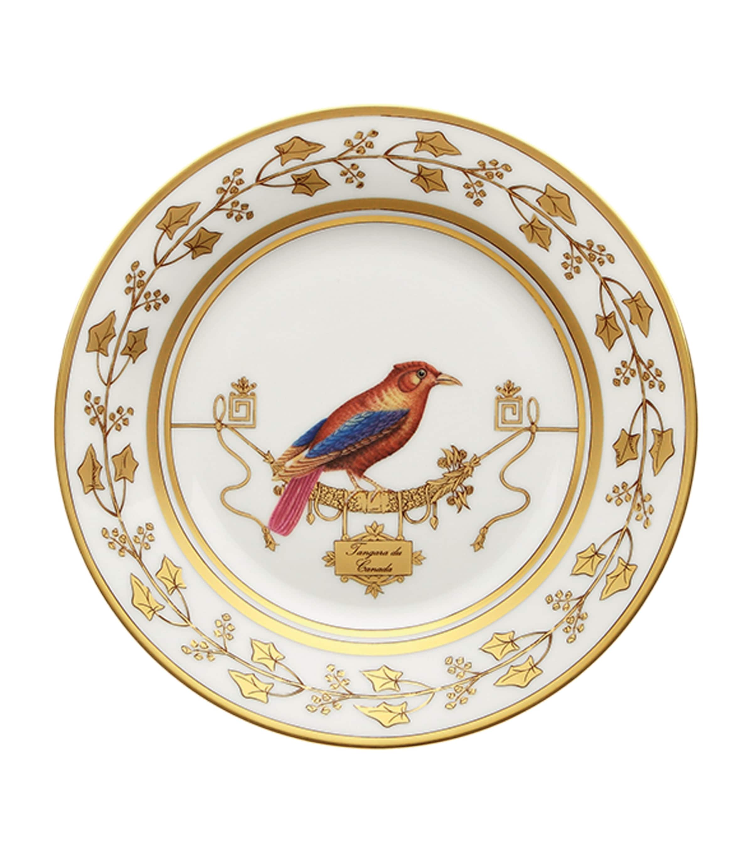 GINORI 1735 Volière Bread Plate (16cm) Image 1