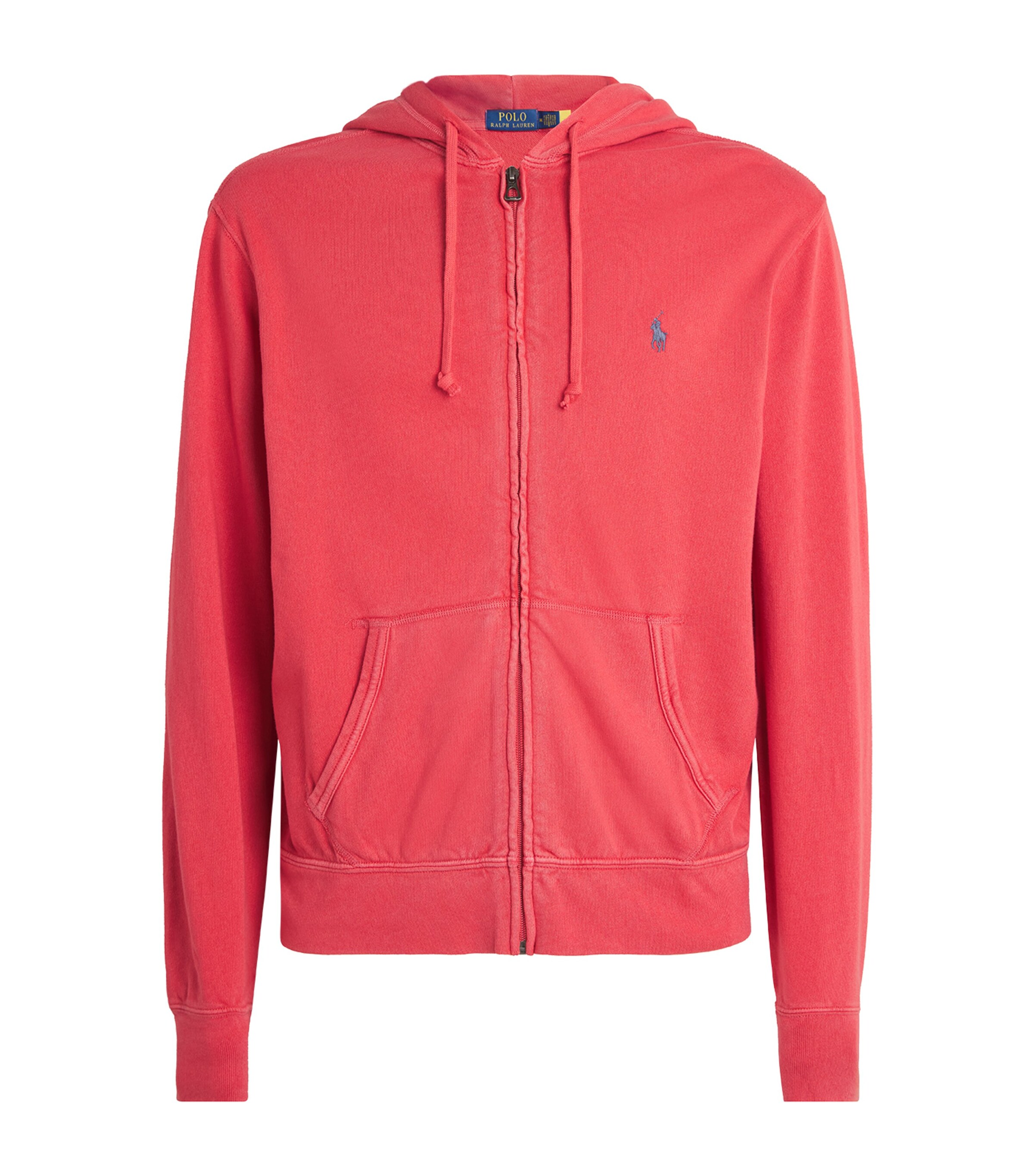 Polo Ralph Lauren Cotton Polo Pony Zip-Up Hoodie | Men Clothing | Sweatshirts & Hoodies | Designers | Polo Ralph Lauren | Ralph Lauren