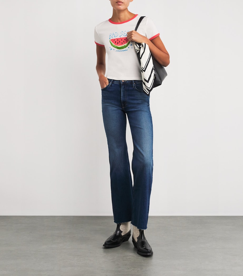 Cotton The Itty Bitty Ringer T-Shirt BAD SEED Image 2