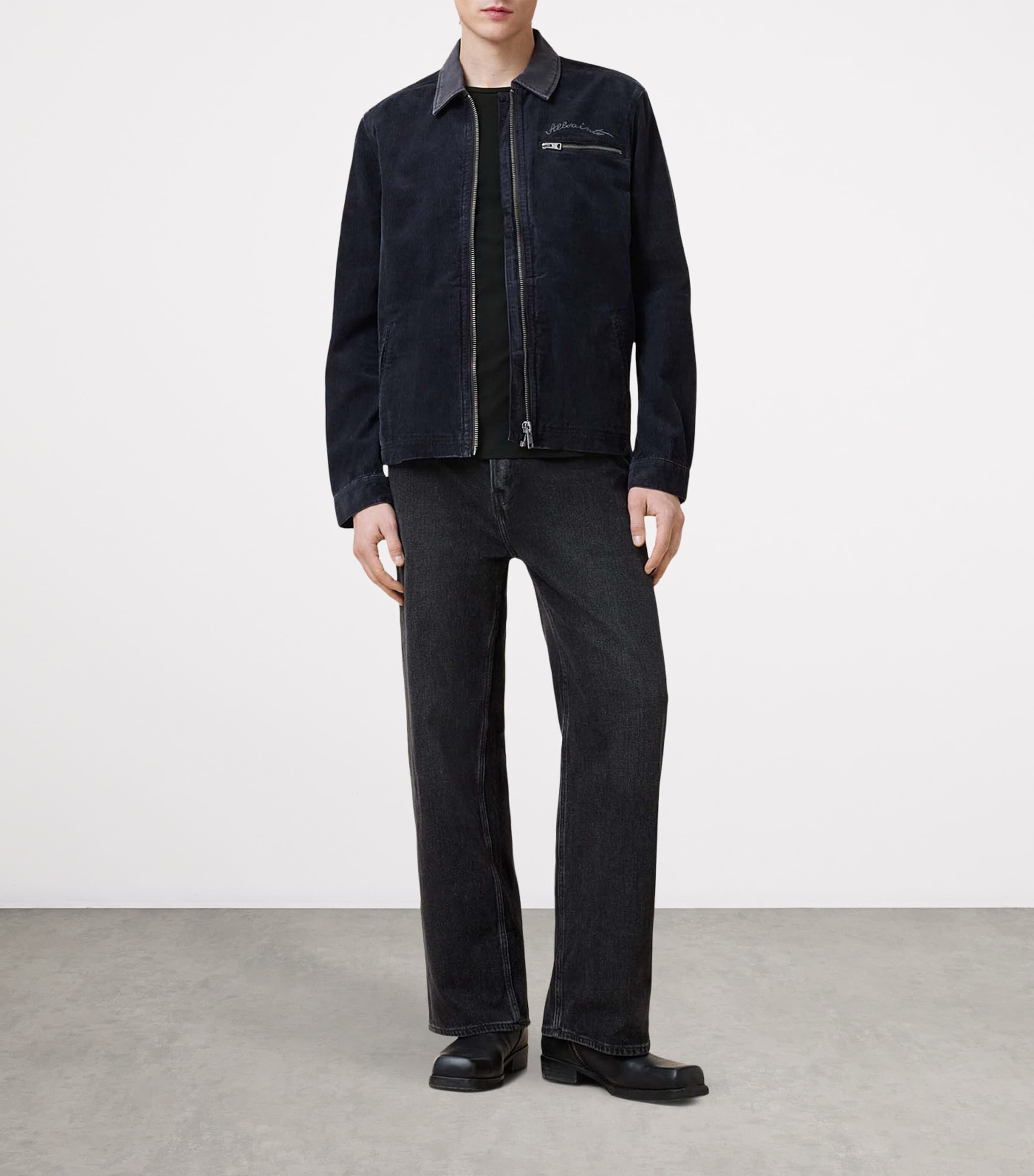 Organic Cotton Tonic T-Shirt JET BLACK Image 3