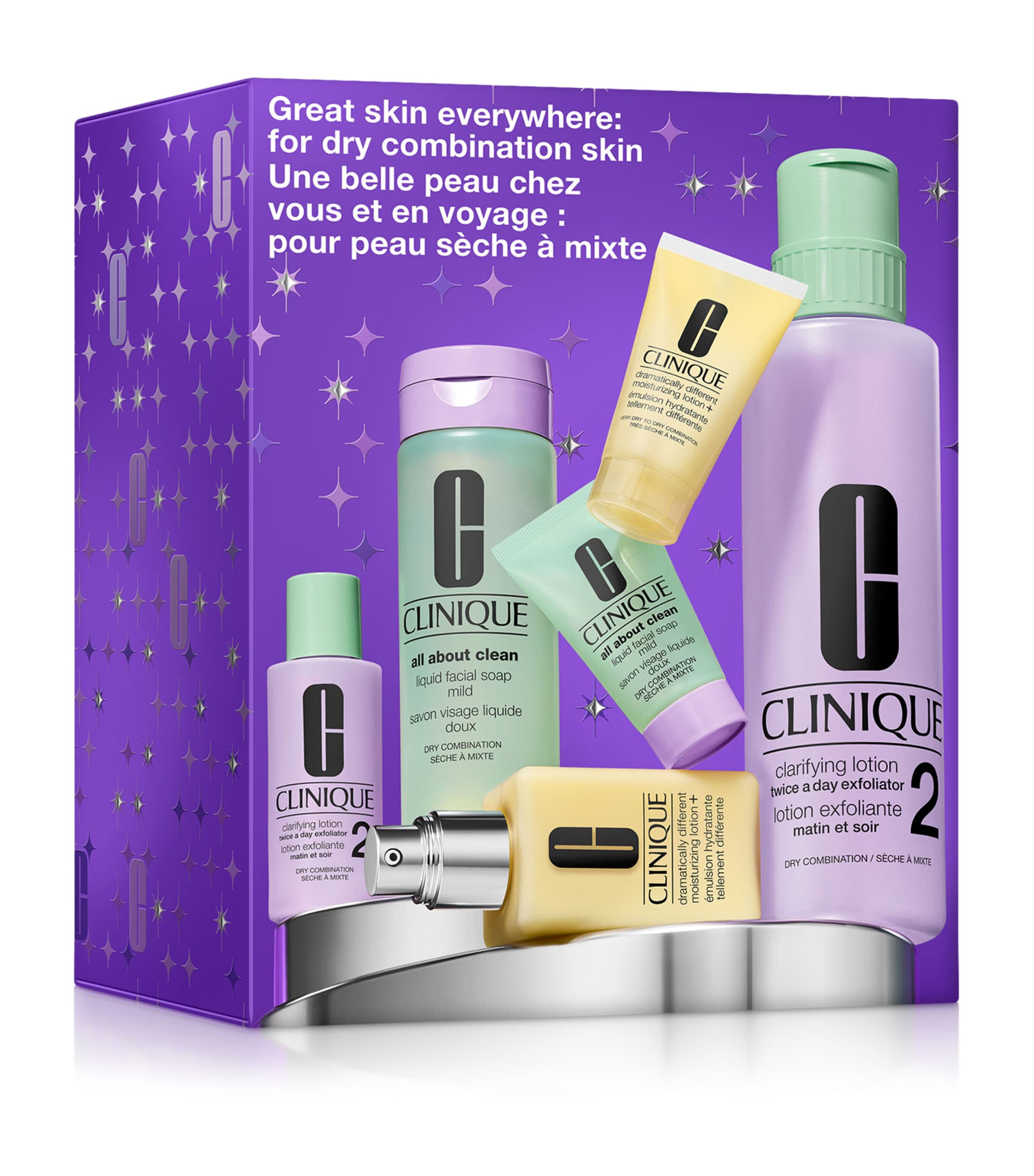 Clinique Great Skin Everywhere: For Dry Combination Skin Gift Set