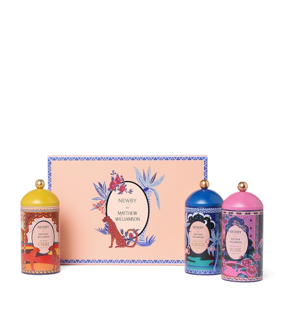 x Matthew Williamson Trio Loose Leaf Tea Gift Set NO COLOUR Image 2