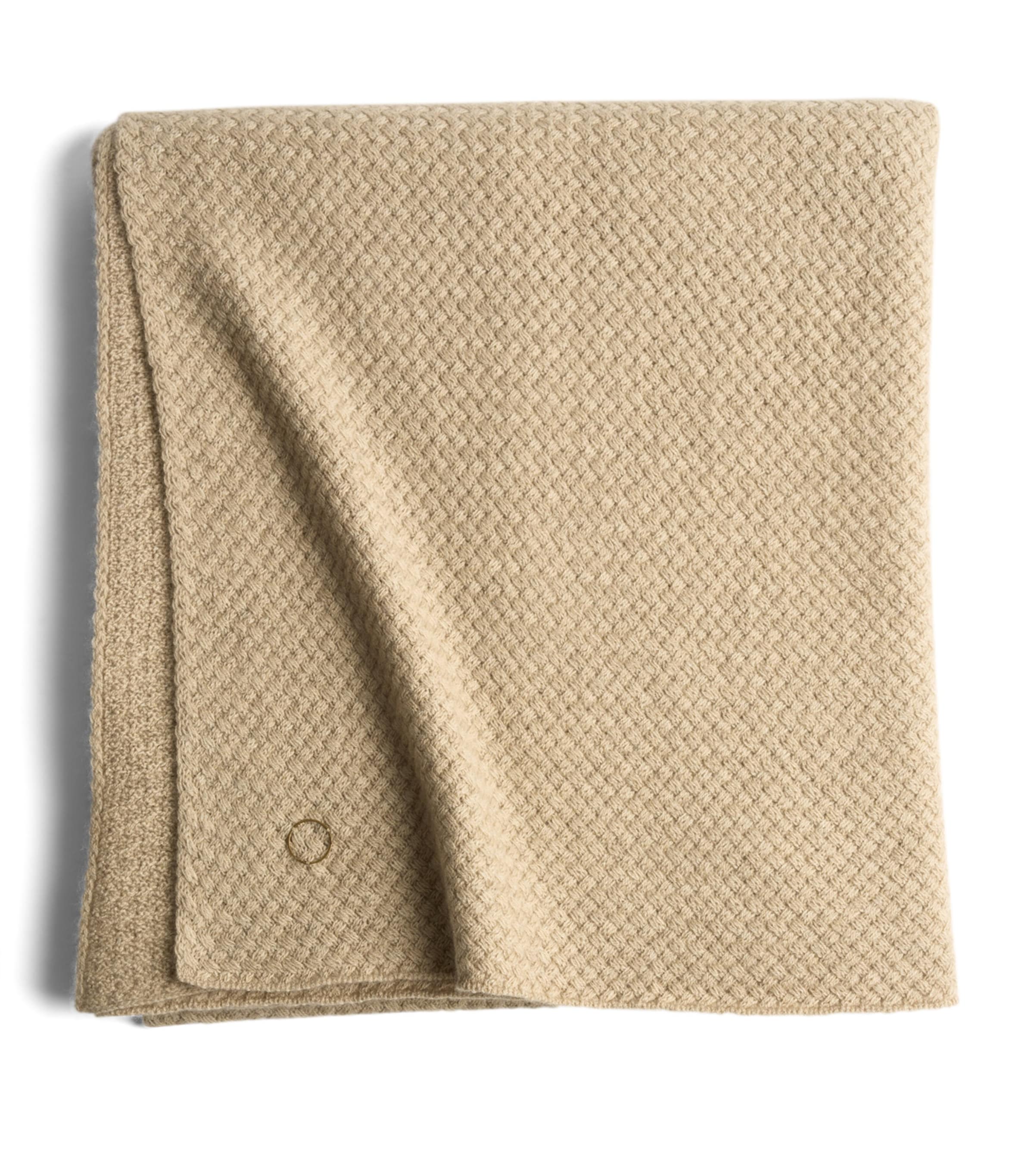 Oyuna Cashmere Maple Throw In Neutral